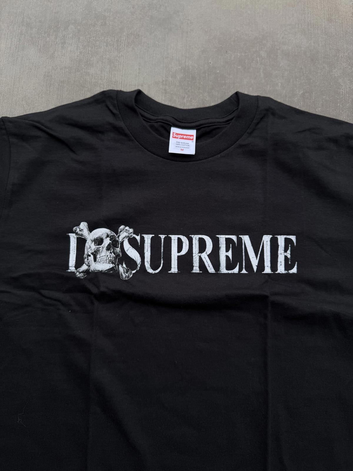 Supreme Supreme Skull Tee Black Size Medium NWT Graphic Logo Shirt Size US M / EU 48-50 / 2 - 2 Thumbnail