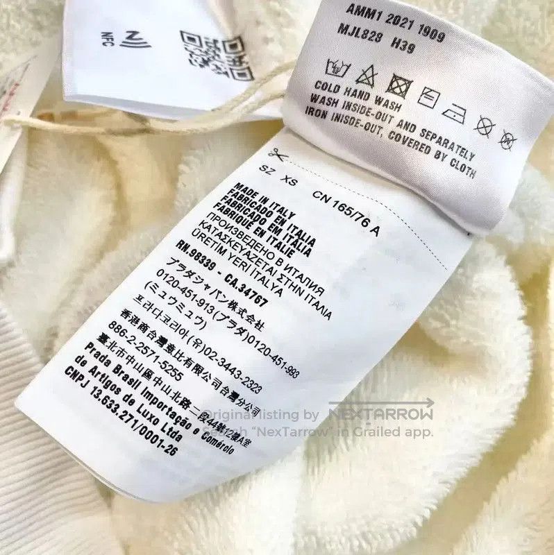 Miu Miu Miu Miu White Cotton Women's Sweater Set . Size XS / US 0-2 / IT 36-38 - 7 Thumbnail