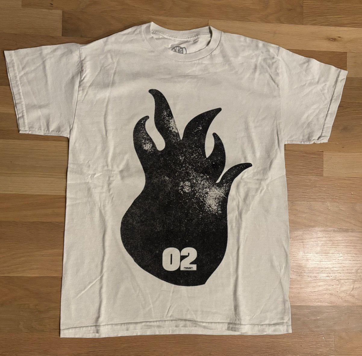 Travis Scott Travis Scott O2 Live Flame Jack Tee Size US S / EU 44-46 / 1 - 1 Thumbnail