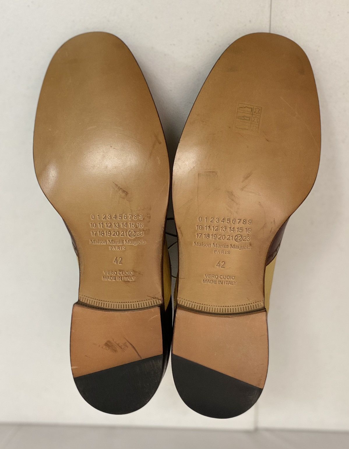 Maison Margiela Maison Margiela 22 🇮🇹 70’s San Fran Ceremony Wingtip Reps New Size US 9 / EU 42 - 9 Thumbnail