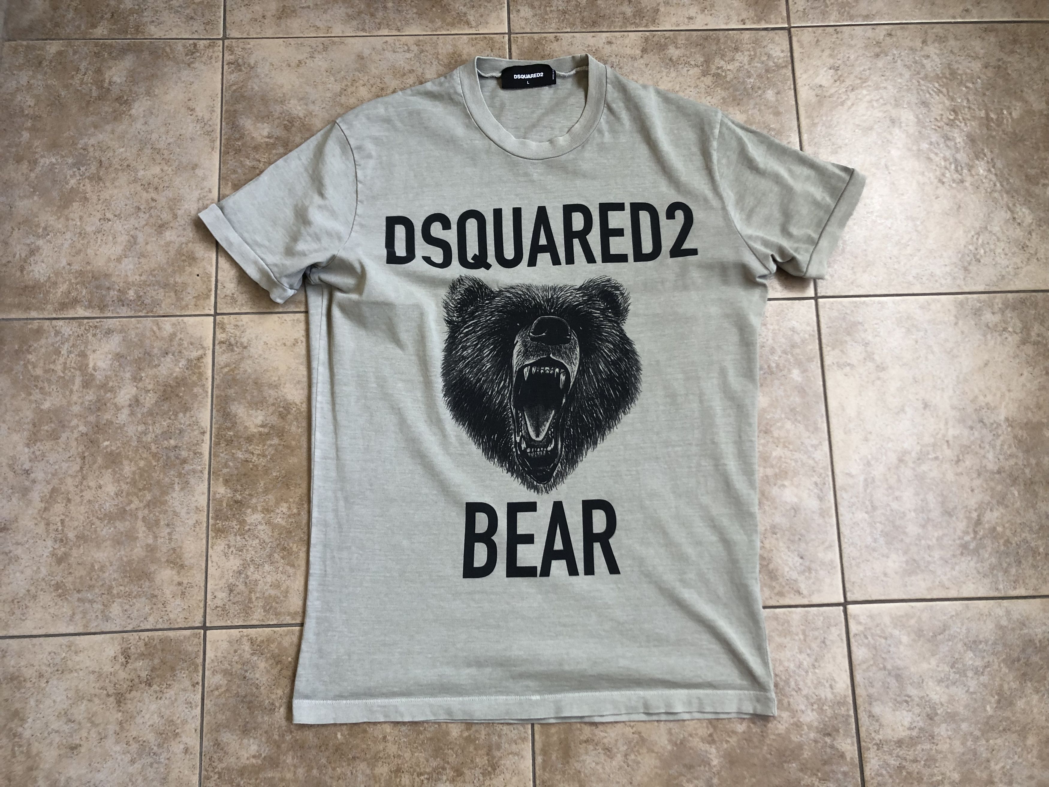 Dsquared2 Dsquared2 Bear Logo T-Shirt Size US L / EU 52-54 / 3 - 2 Thumbnail