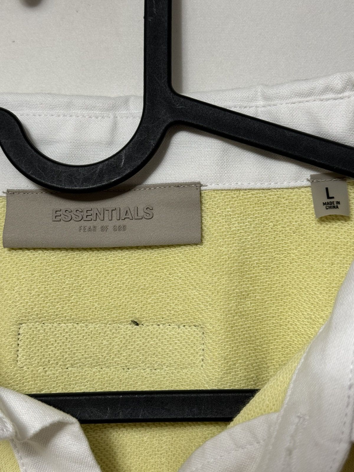 Fear of God Fear of God Essentials 1977 Rugby L/S SZ Large Canary💥 Size US L / EU 52-54 / 3 - 6 Thumbnail