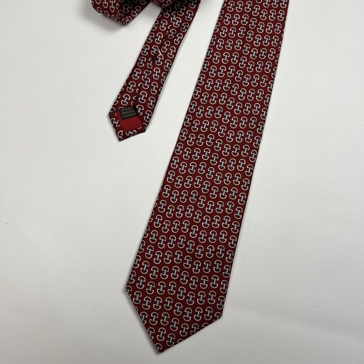 Celine × Vintage Vintage Celine silk printed tie Size ONE SIZE - 8 Thumbnail