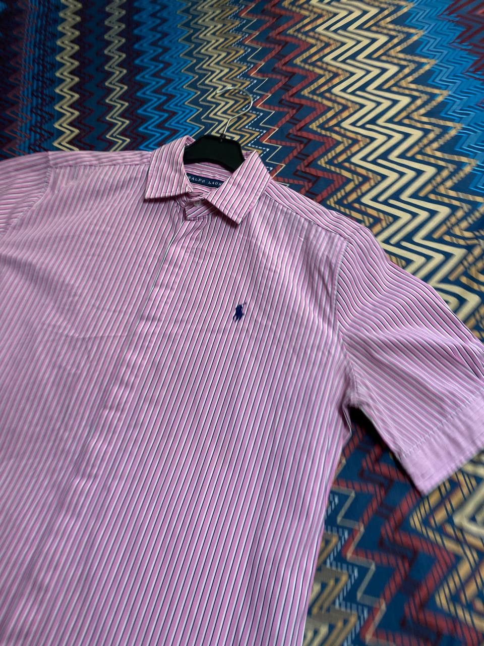 Polo Ralph Lauren × Ralph Lauren Polo Ralph Lauren Striped Button Short sleeve Shirt Tee Size M / US 6-8 / IT 42-44 - 7 Thumbnail