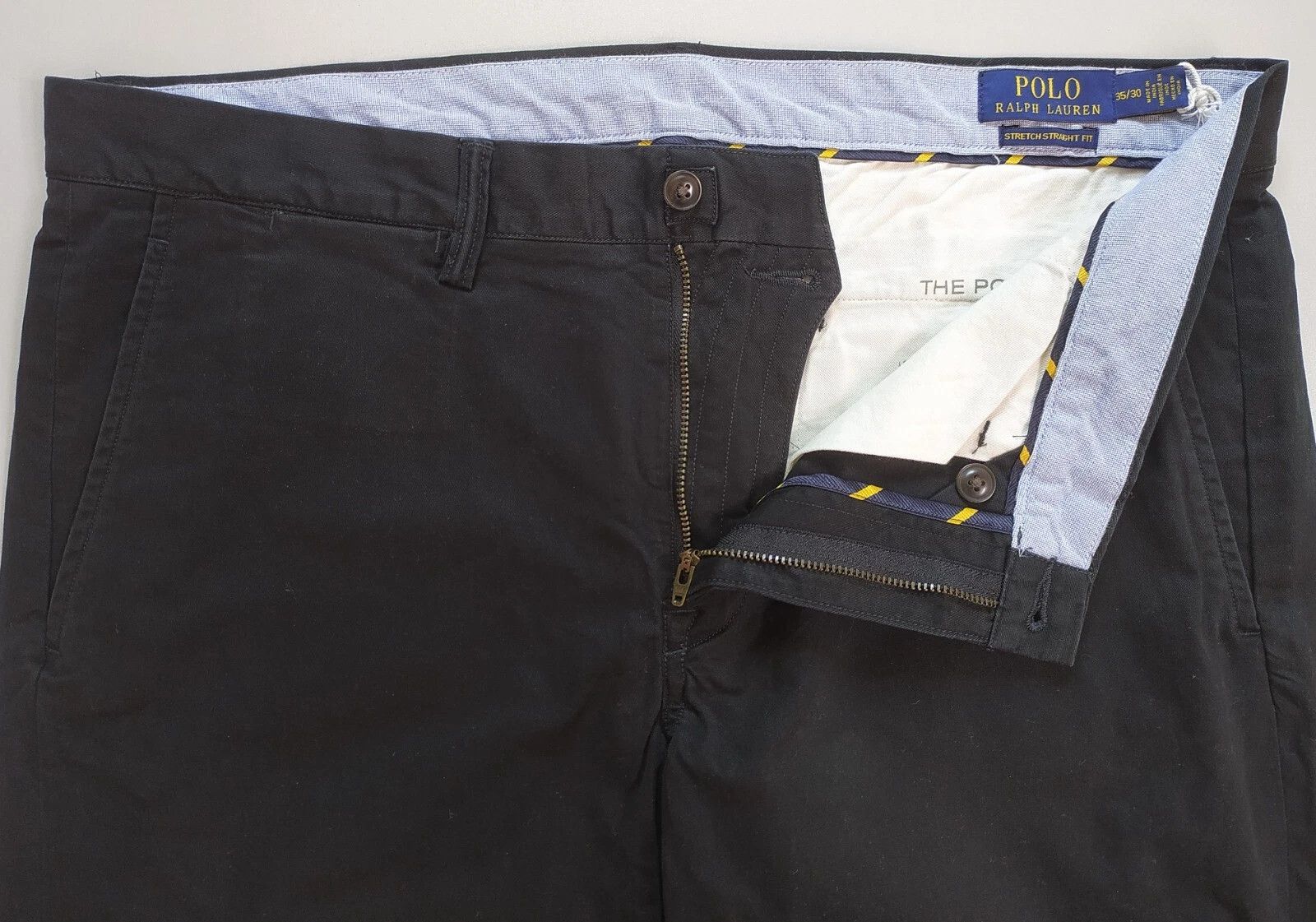 Polo Ralph Lauren Polo Ralph Lauren Stretch Straight Fit Chino Pant FTP 0050 Size US 35 - 4 Thumbnail