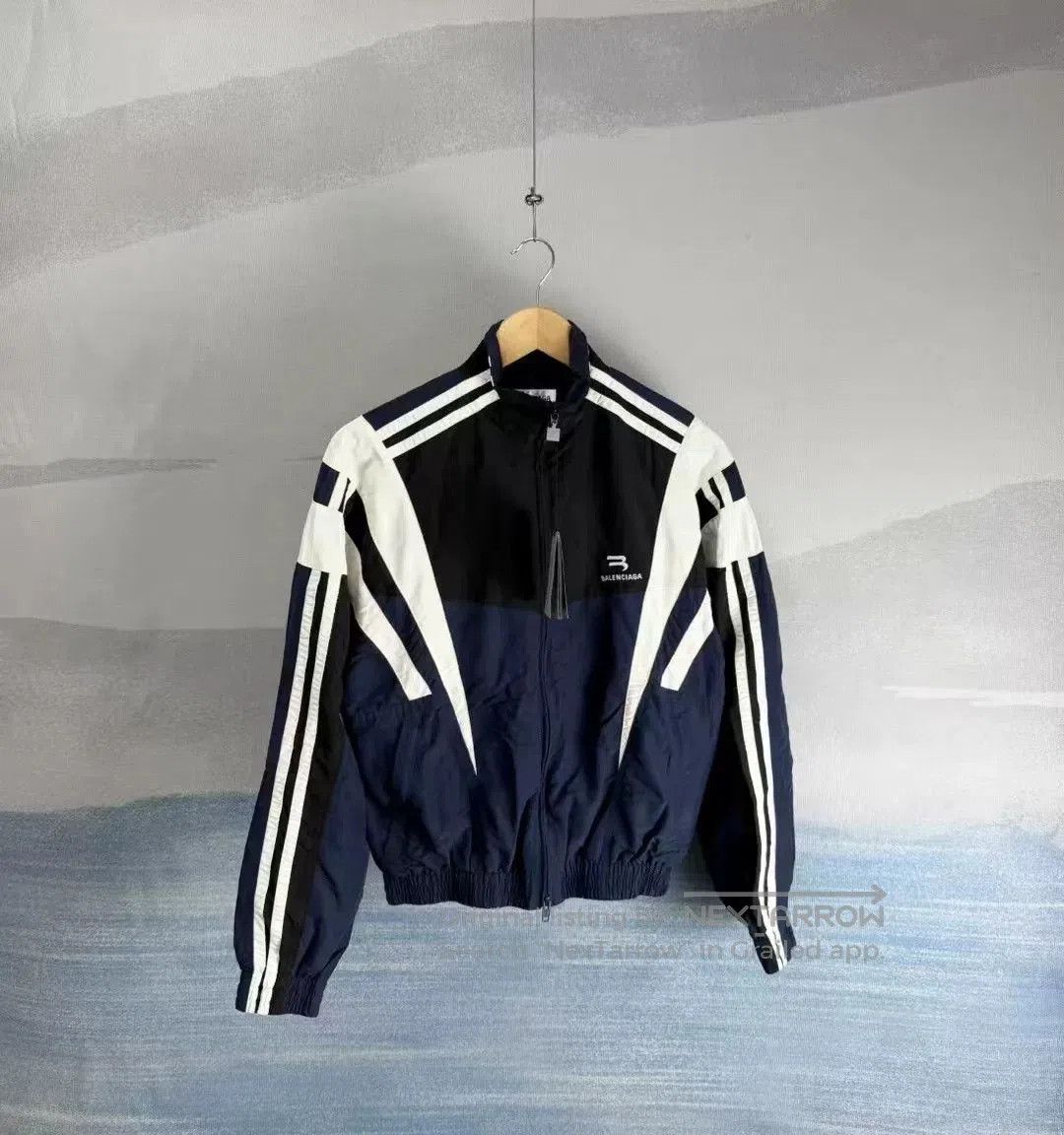 Balenciaga Balenciaga Black Blue School Jacket XS. Size US XS / EU 42 / 0 - 1 Thumbnail