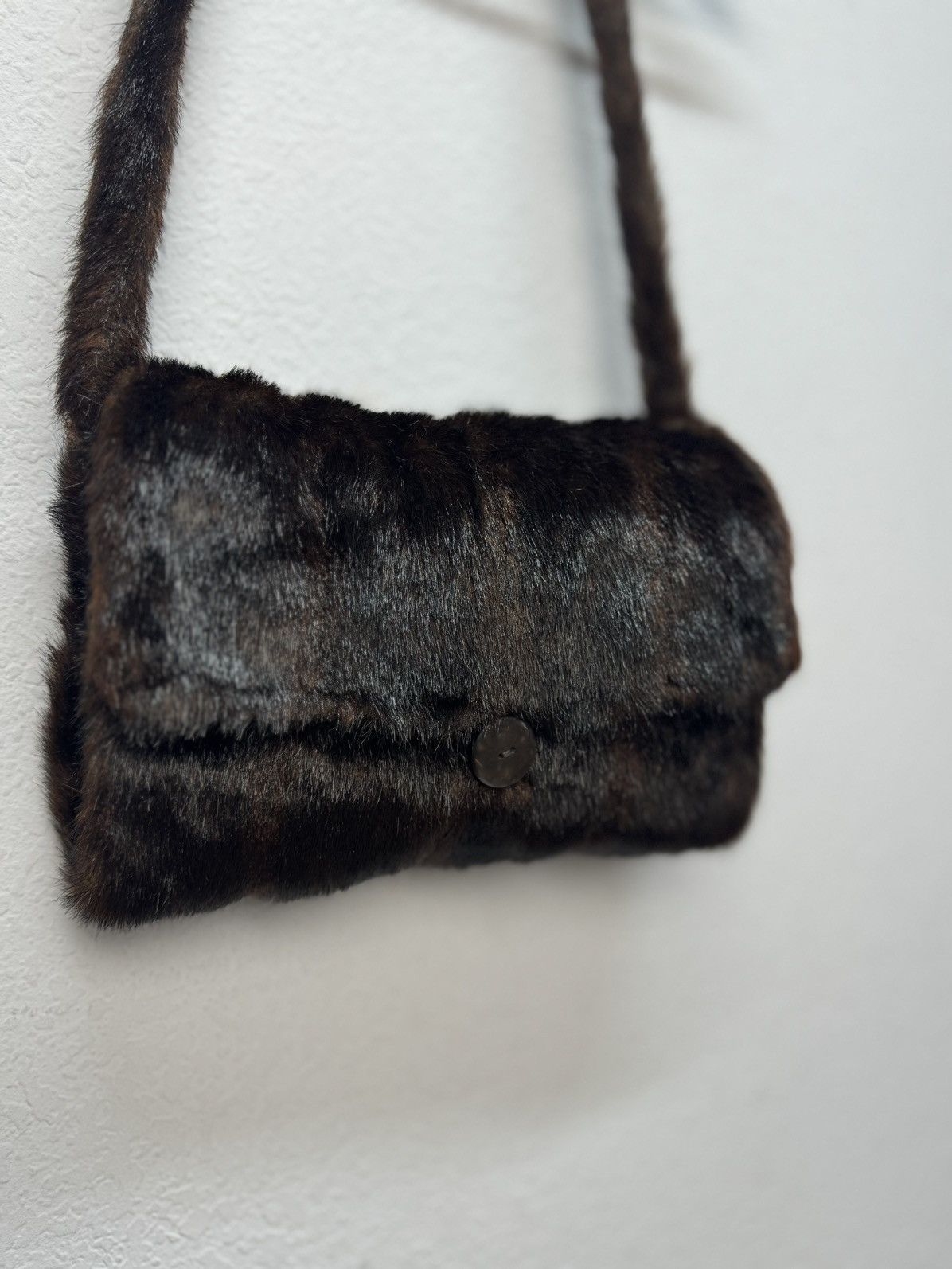 If Six Was Nine Vintage Hysteric Glamour Style Fur Rabbit Opium Bag Gothic Size ONE SIZE - 8 Thumbnail