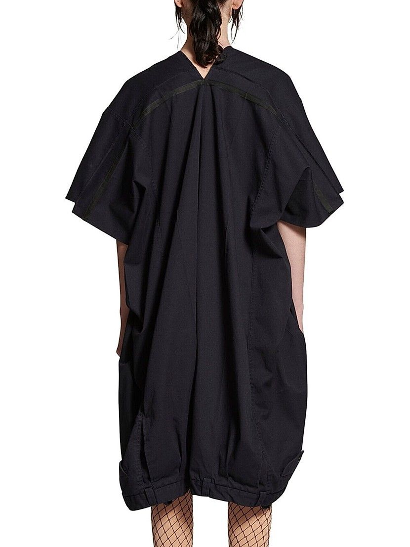 Balenciaga o1bcso1str0326 Vareuse Dress in Black Size L / US 10 / IT 46 - 5 Thumbnail