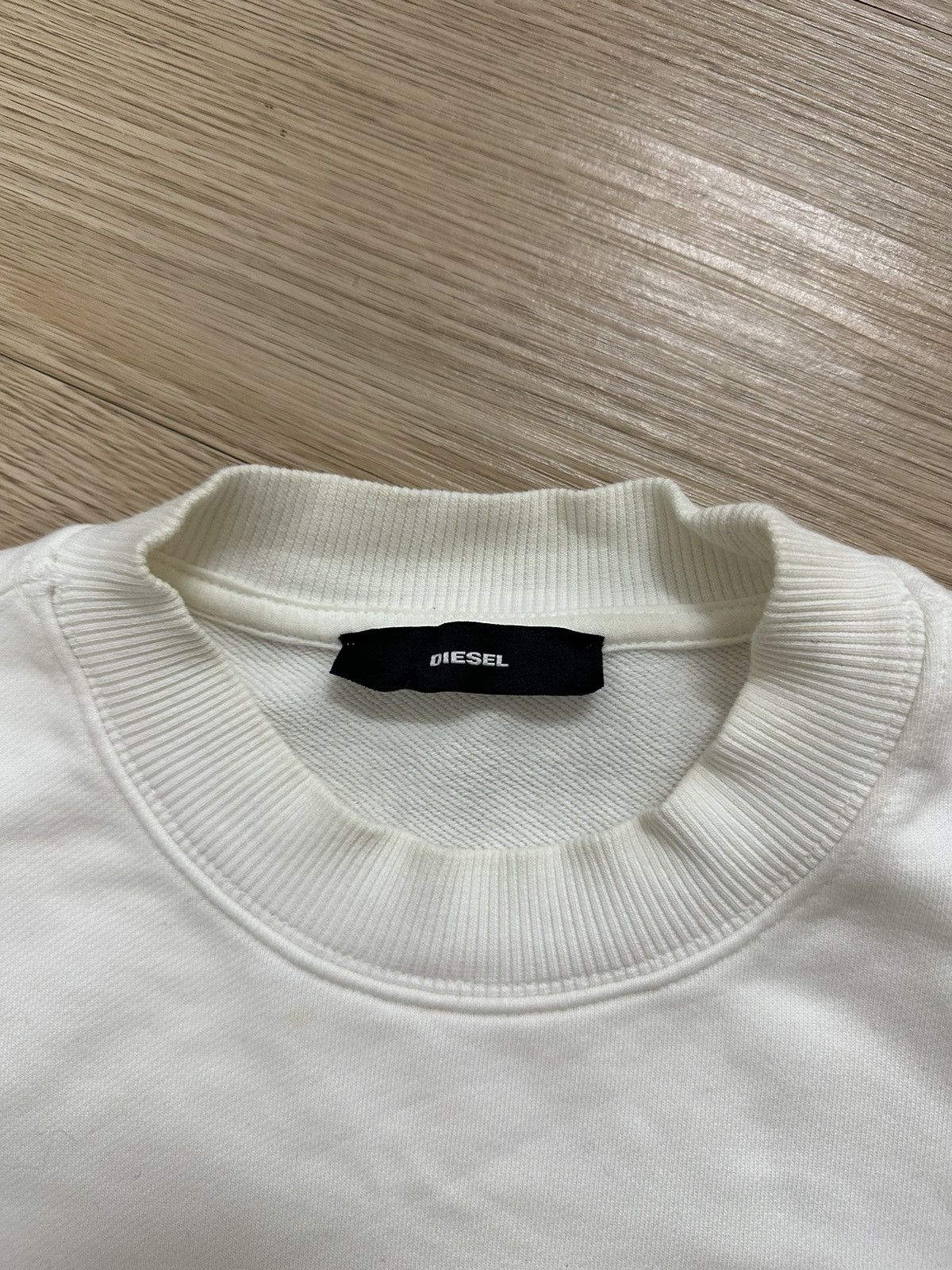 Beauty Beast × Diesel Rare And Beautiful Diesel Box Logo Sweatshirt Size US XS / EU 42 / 0 - 5 Thumbnail