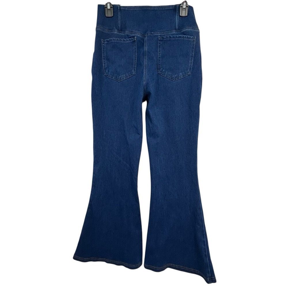 Other Halara Flex High Waisted Crossover Stretch Knit Flare Jeans Size 31" - 6 Thumbnail