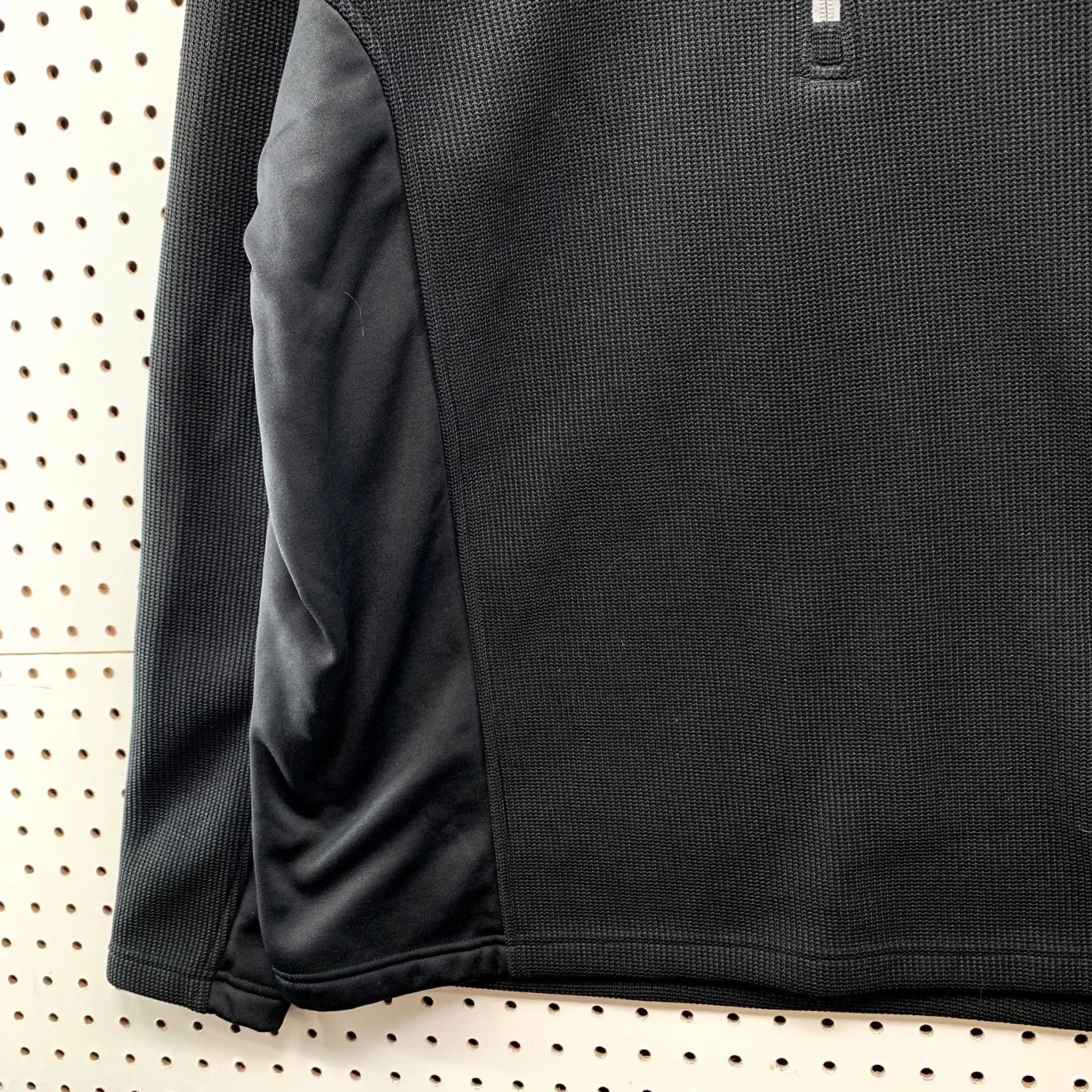 Spyder Spyder 1/4 Zip Pullover Sweatshirt Mens XL Black Waffle Knit Long Sleeve Size US XL / EU 56 / 4 - 5 Thumbnail