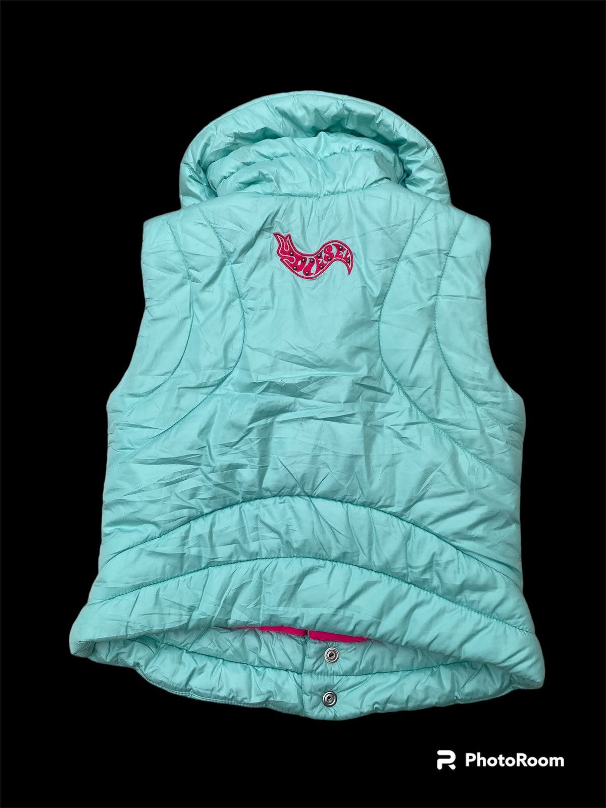 Diesel mint double collar vest Size S / US 4 / IT 40 - 2 Thumbnail