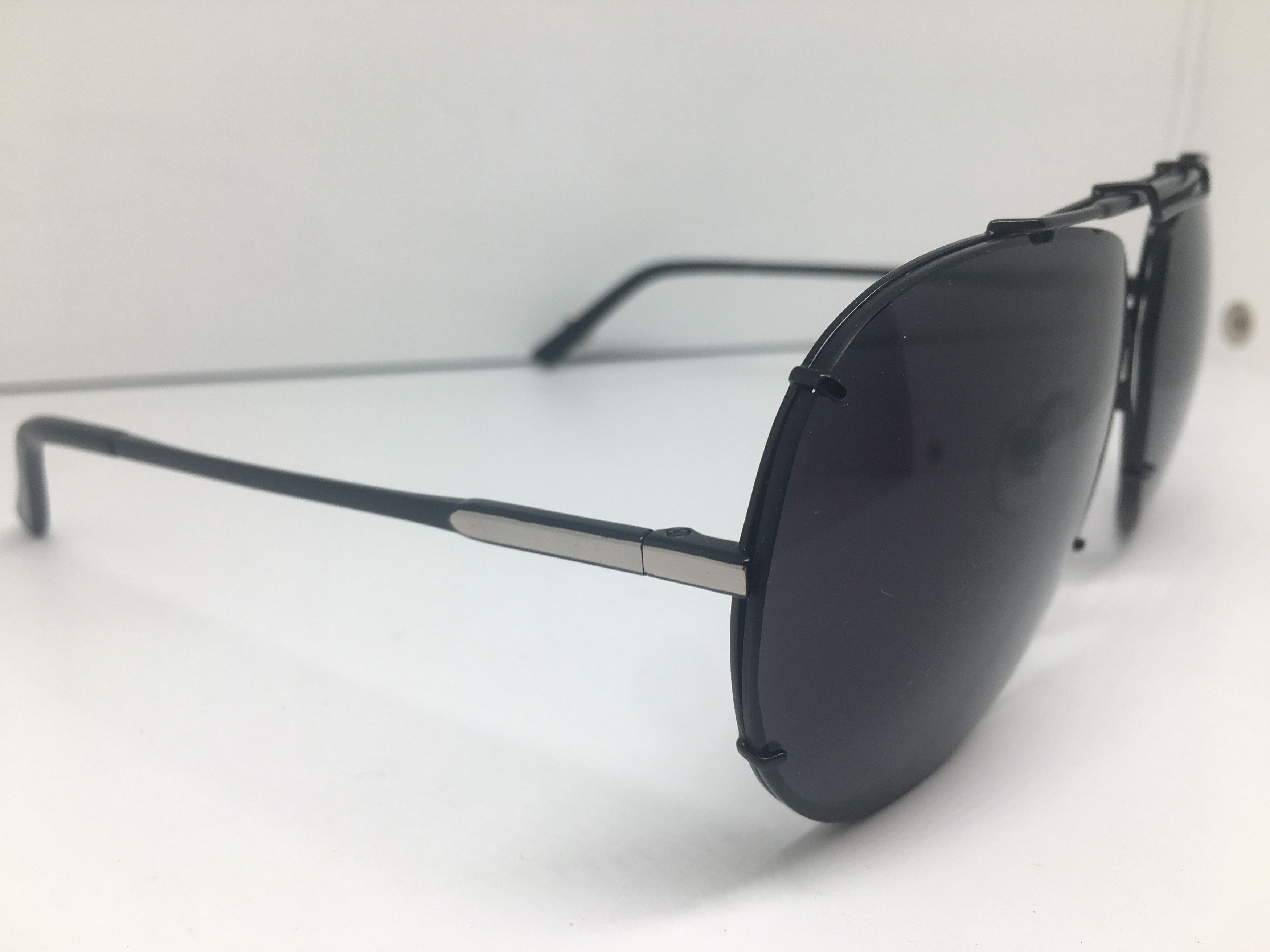 Emporio Armani Vintage Emporio Armani EA9885 Aviator Sunglasses Frame Pilot Size ONE SIZE - 2 Thumbnail