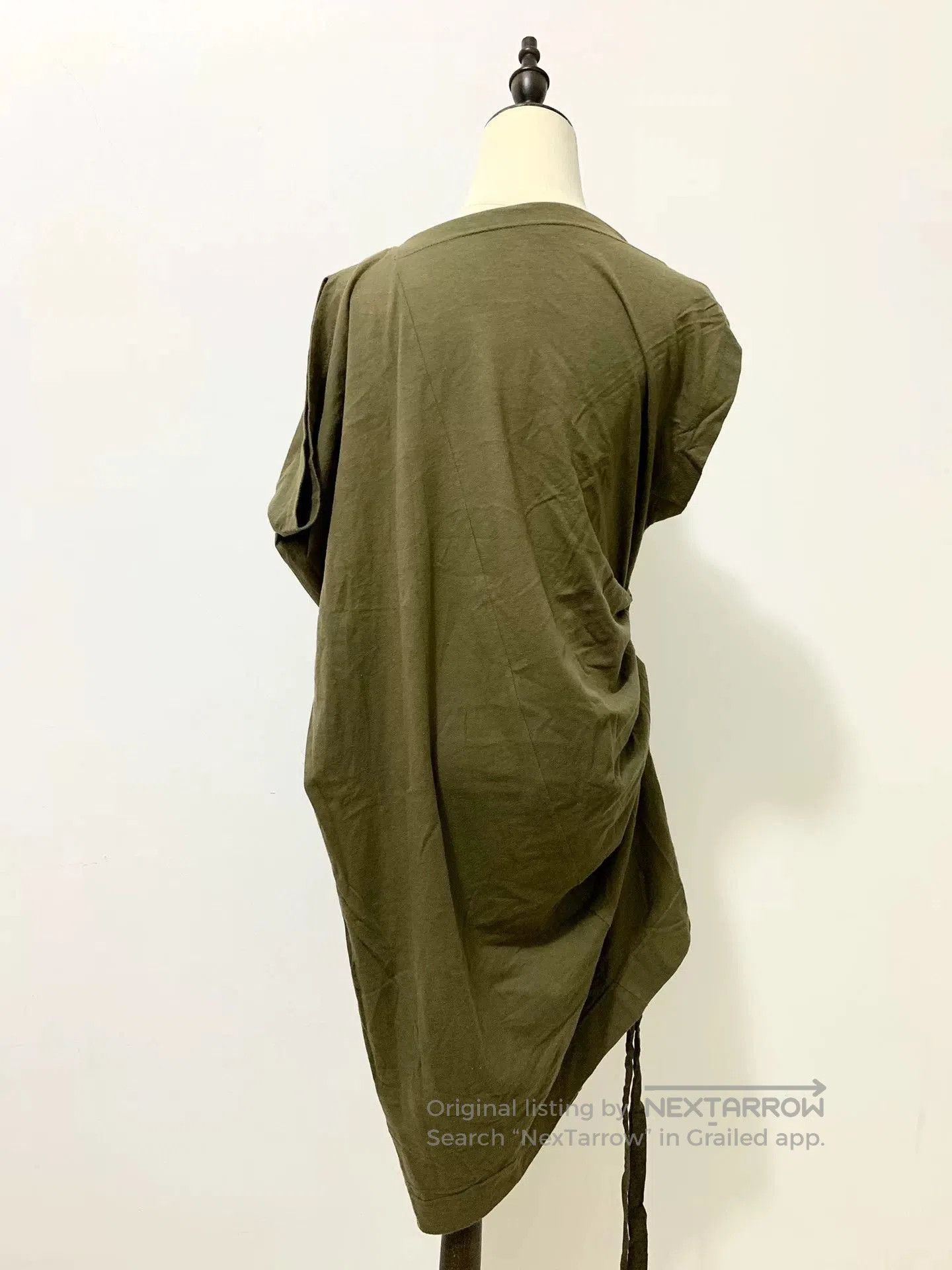 Vivienne Westwood Vivienne Westwood Army Green Cowl Neck Dress. Size M / US 6-8 / IT 42-44 - 4 Thumbnail