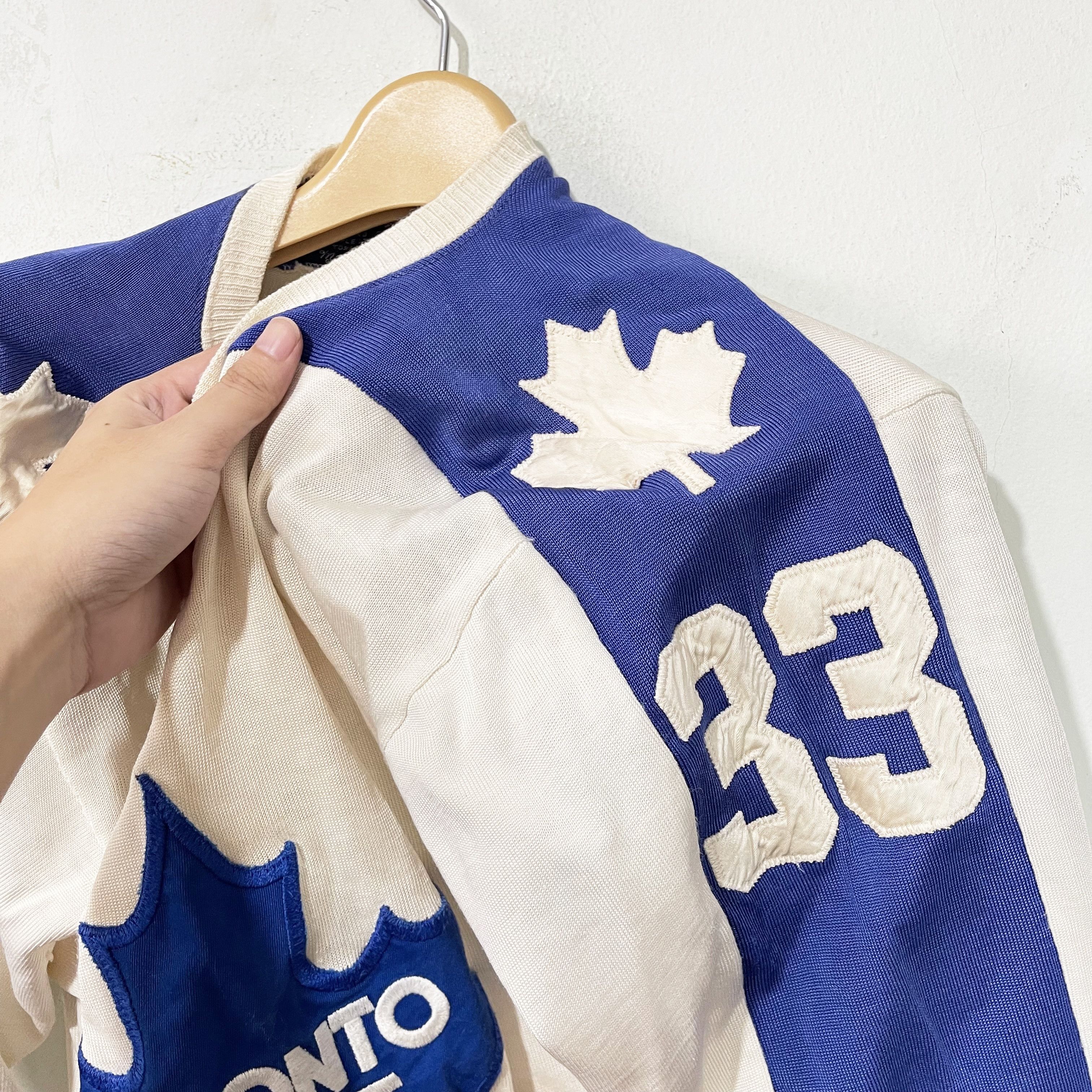 NHL Vintage 80s Toronto Maple Leafs Hockey Jersey NHL Jersey Size US S / EU 44-46 / 1 - 3 Thumbnail