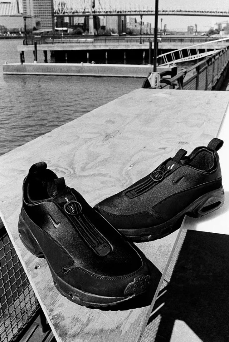 Comme des Garcons Homme Plus Comme Des Garçons Homme Plus x Nike Air Sunder Max SP Black Size US 11.5 / EU 44-45 - 8 Thumbnail