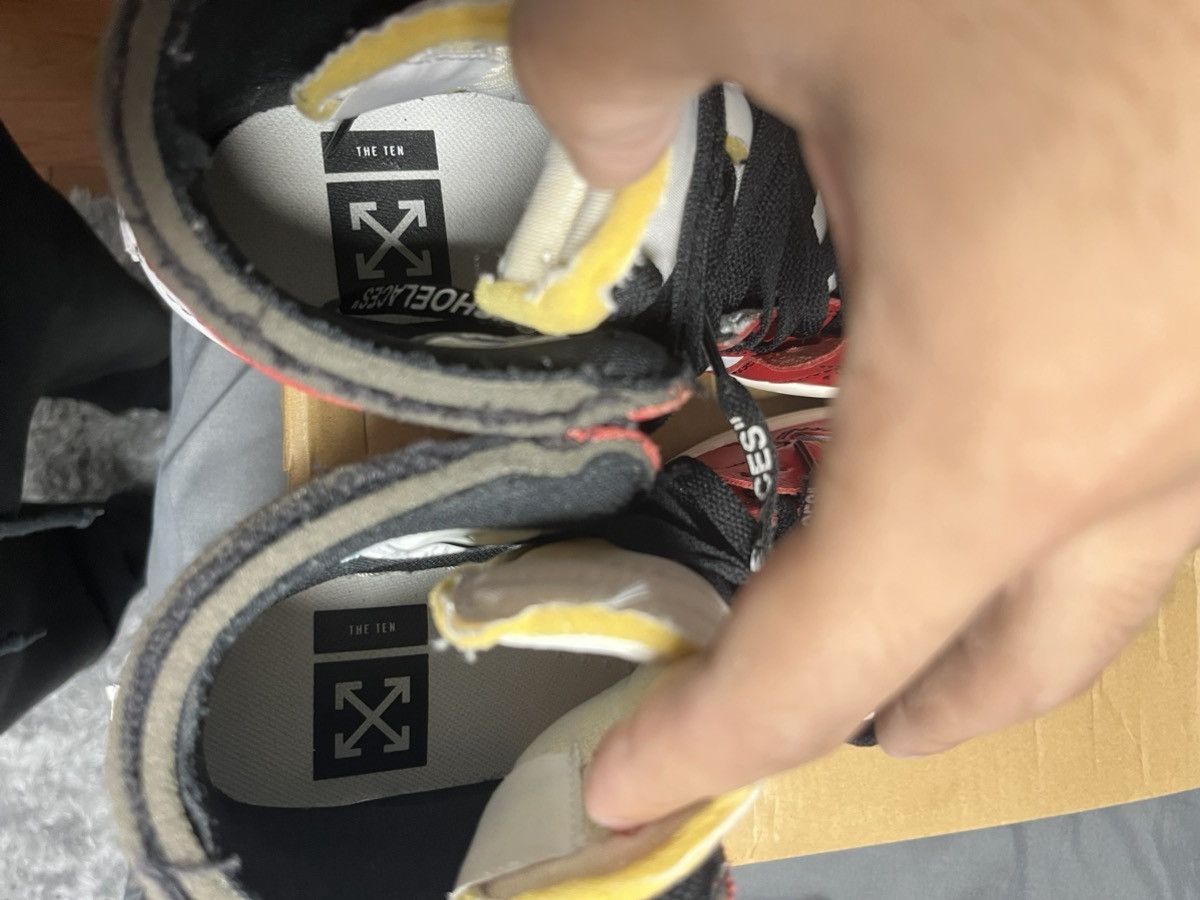 Jordan Brand × Off-White Off white Chicago 1s Size US 8.5 / EU 41-42 - 6 Thumbnail
