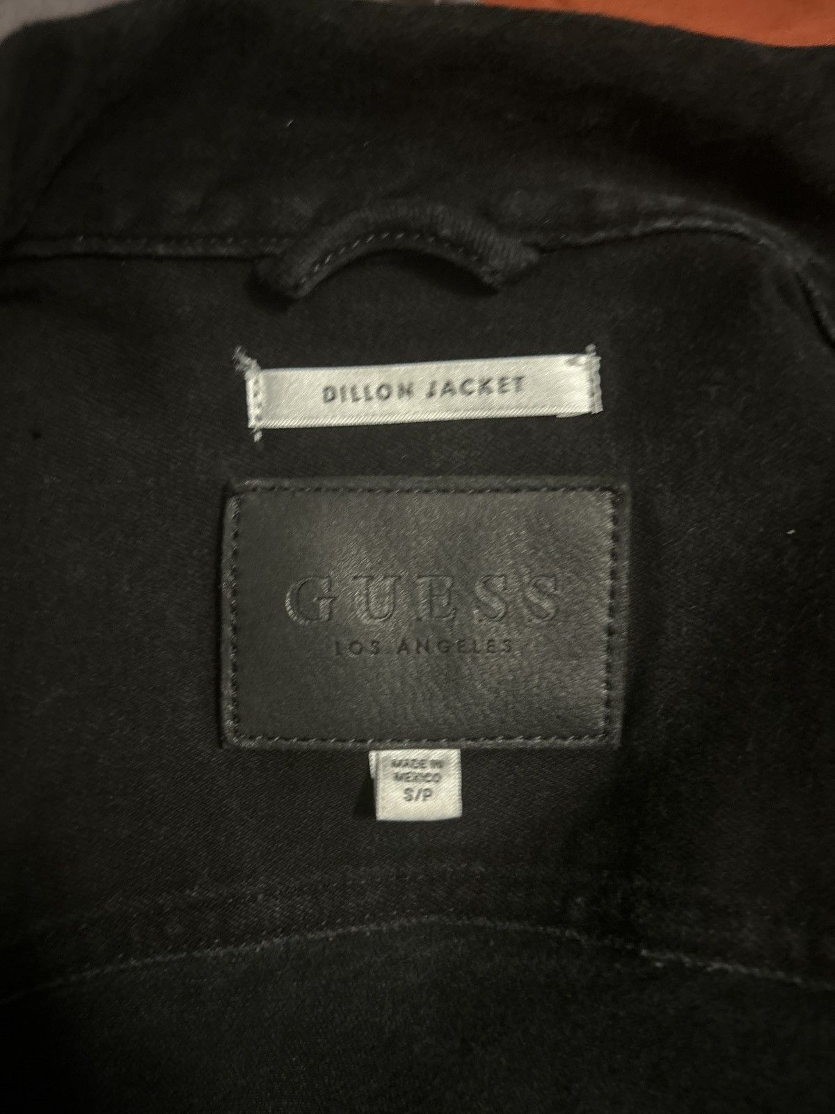 Designer × Guess Guess Black Denim Dillon Jacket Size US S / EU 44-46 / 1 - 2 Thumbnail