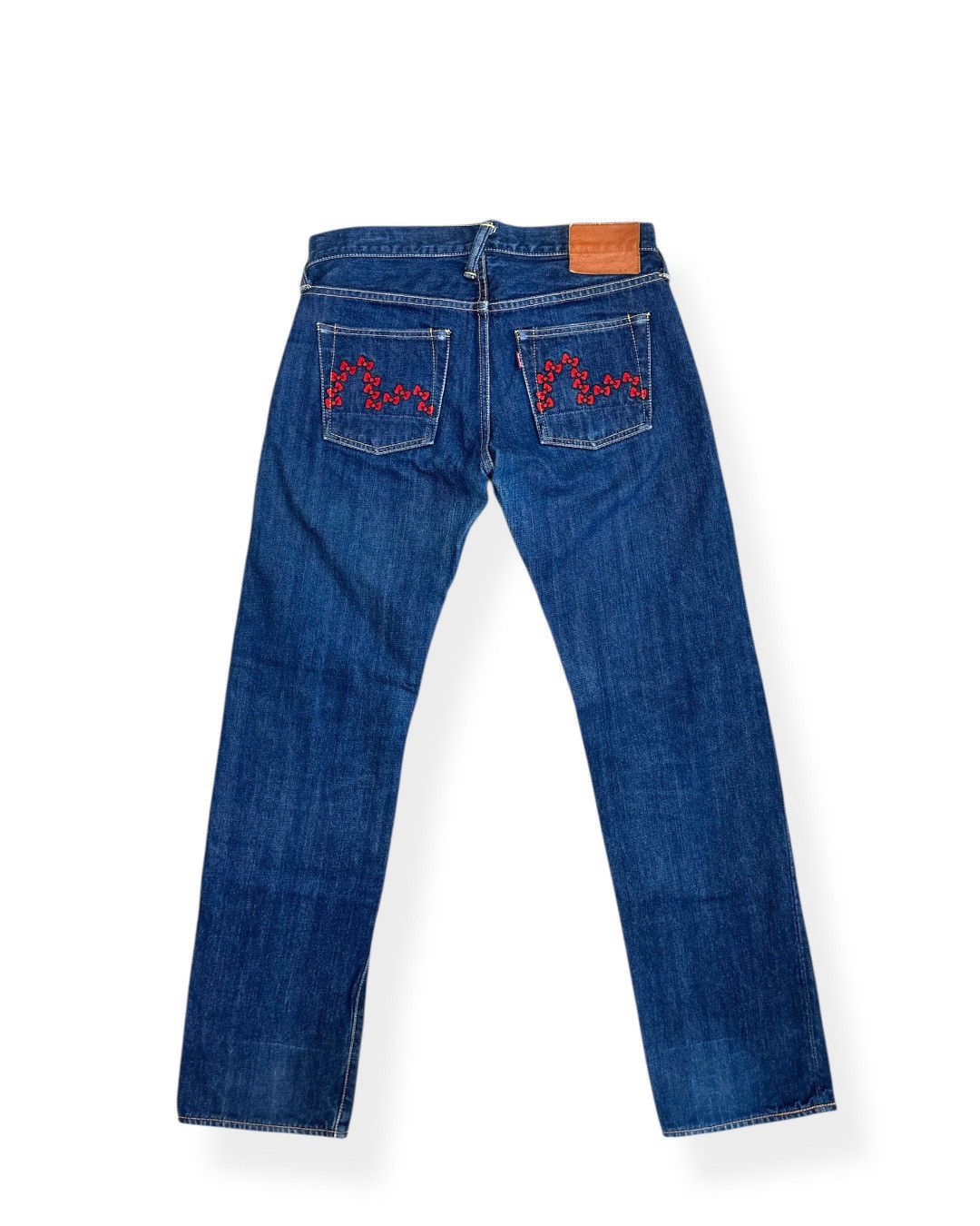 Evisu Rare 00s Evisu x Hello Kitty Collaboration Jeans Size US 28 / EU 44 - 2 Thumbnail