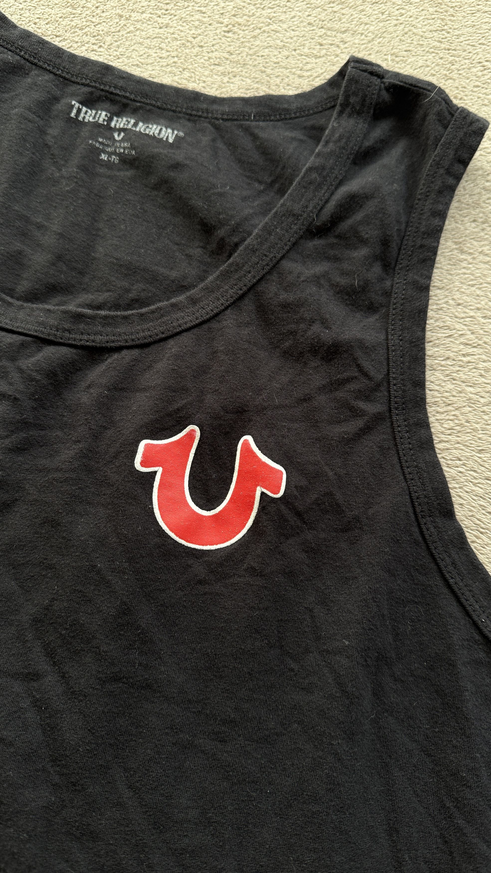 Hysteric Glamour × True Religion True Religion Big Logo Y2K vintage sleeveless tee Size US M / EU 48-50 / 2 - 3 Thumbnail