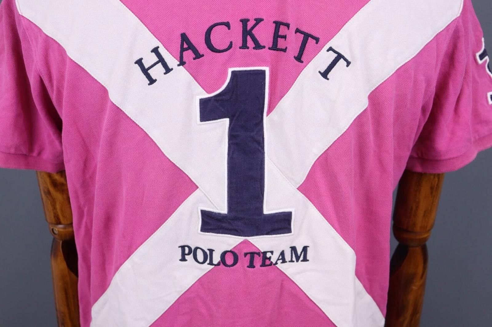 Hackett Hackett Tailored Fit Embroidered Logo Polo Shirt Size L Size US L / EU 52-54 / 3 - 12 Thumbnail