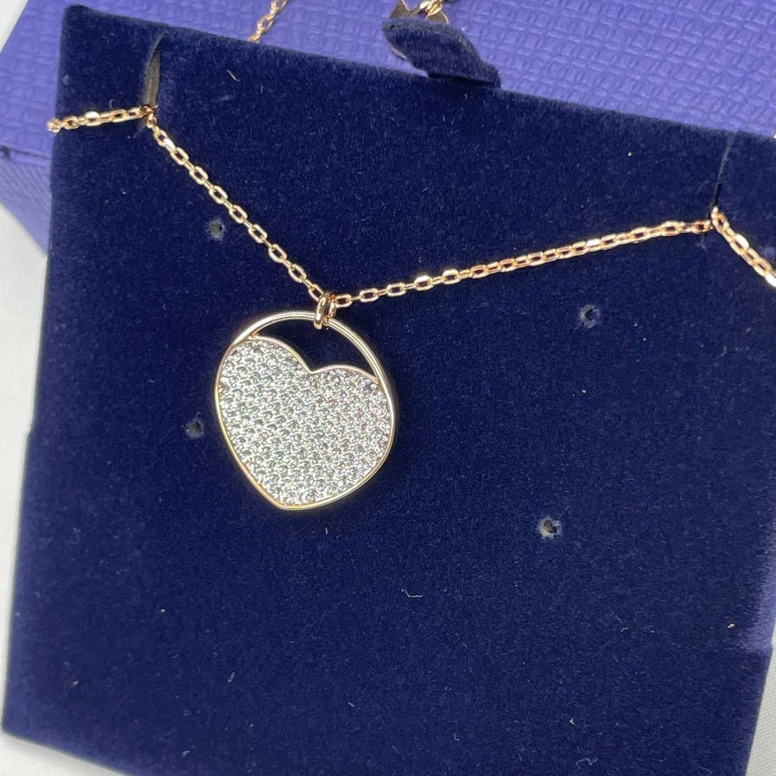Swarovski Swarovski Ginger Heart Pendant Crystal Necklace Size ONE SIZE - 2 Thumbnail
