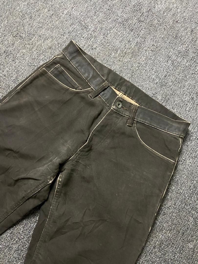 Japanese Brand Tomorrowland Leather Suede Pants (189) Size US 29 - 10 Thumbnail