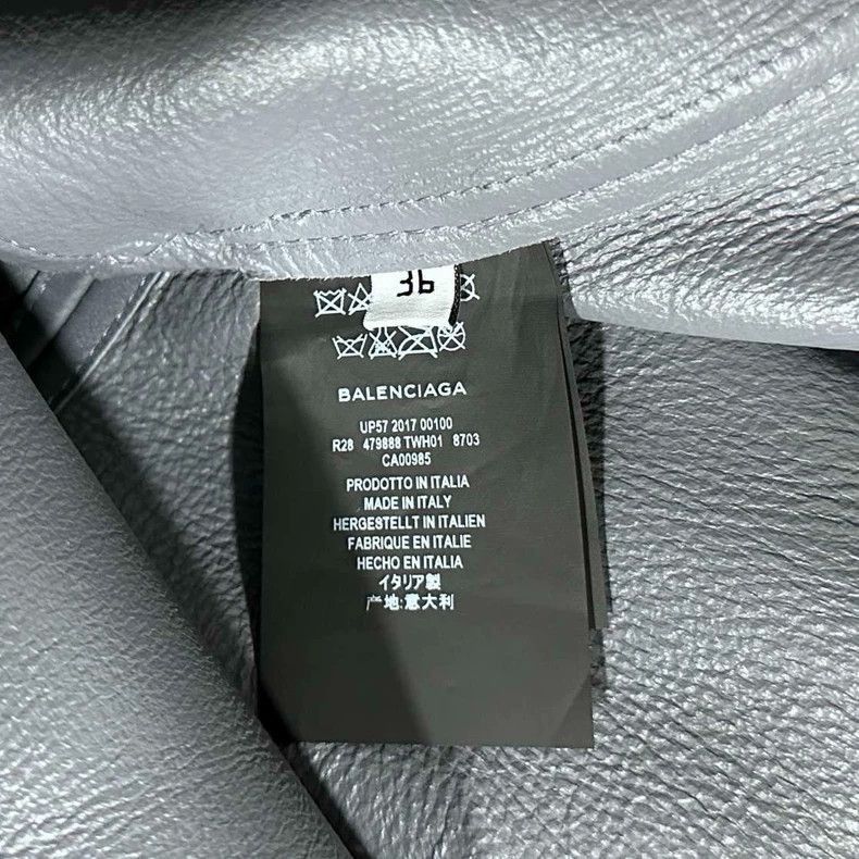 Balenciaga Sleeveless Leather Vest Balenciaga Paris-2505 Size US M / EU 48-50 / 2 - 5 Thumbnail
