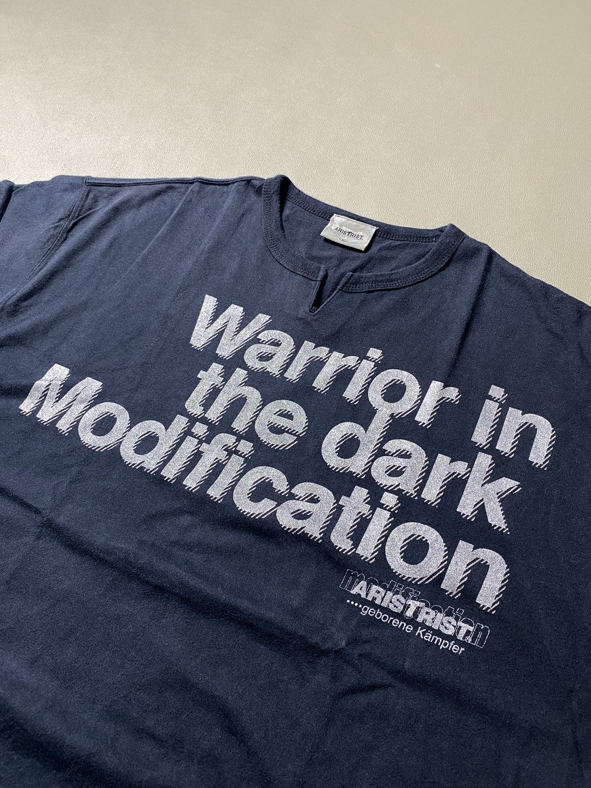 If Six Was Nine × Japanese Brand × Le Grande Bleu (L.G.B.) Aristrist Modification Poem Tshirt Size US XL / EU 56 / 4 - 3 Thumbnail