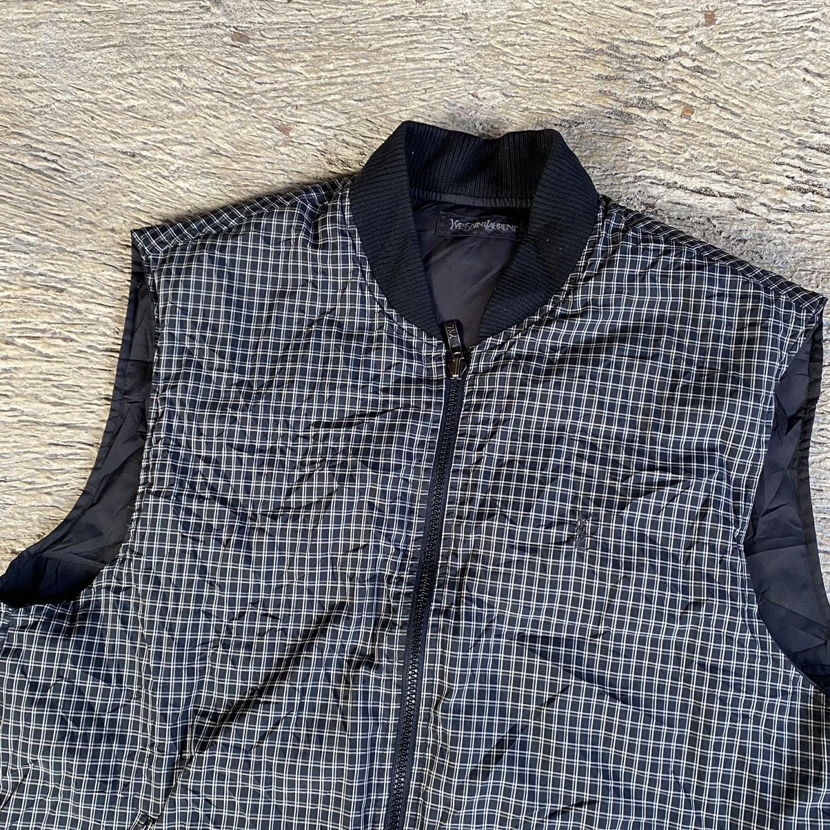 Vintage × Yves Saint Laurent Yves Saint Laurent YSL Vintage Puffer Vest Jacket Reversible Size US L / EU 52-54 / 3 - 2 Thumbnail