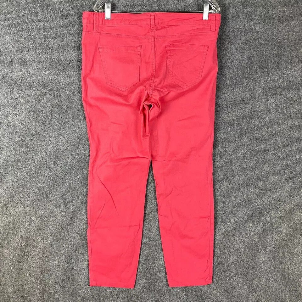 Other Bondolino Selene Jeans Women's Size 12 Stretch Pink Mid Rise Size 34" / US 12 / IT 48 - 6 Thumbnail