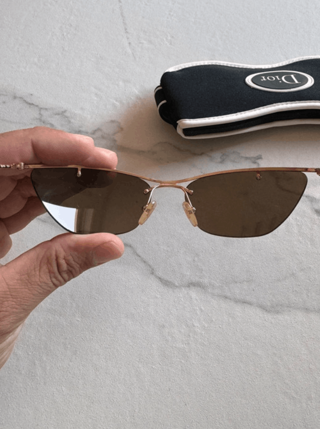 Dior Christian Dior Sunglasses Pop Ski Shield Mask Vintage Size ONE SIZE - 2 Thumbnail