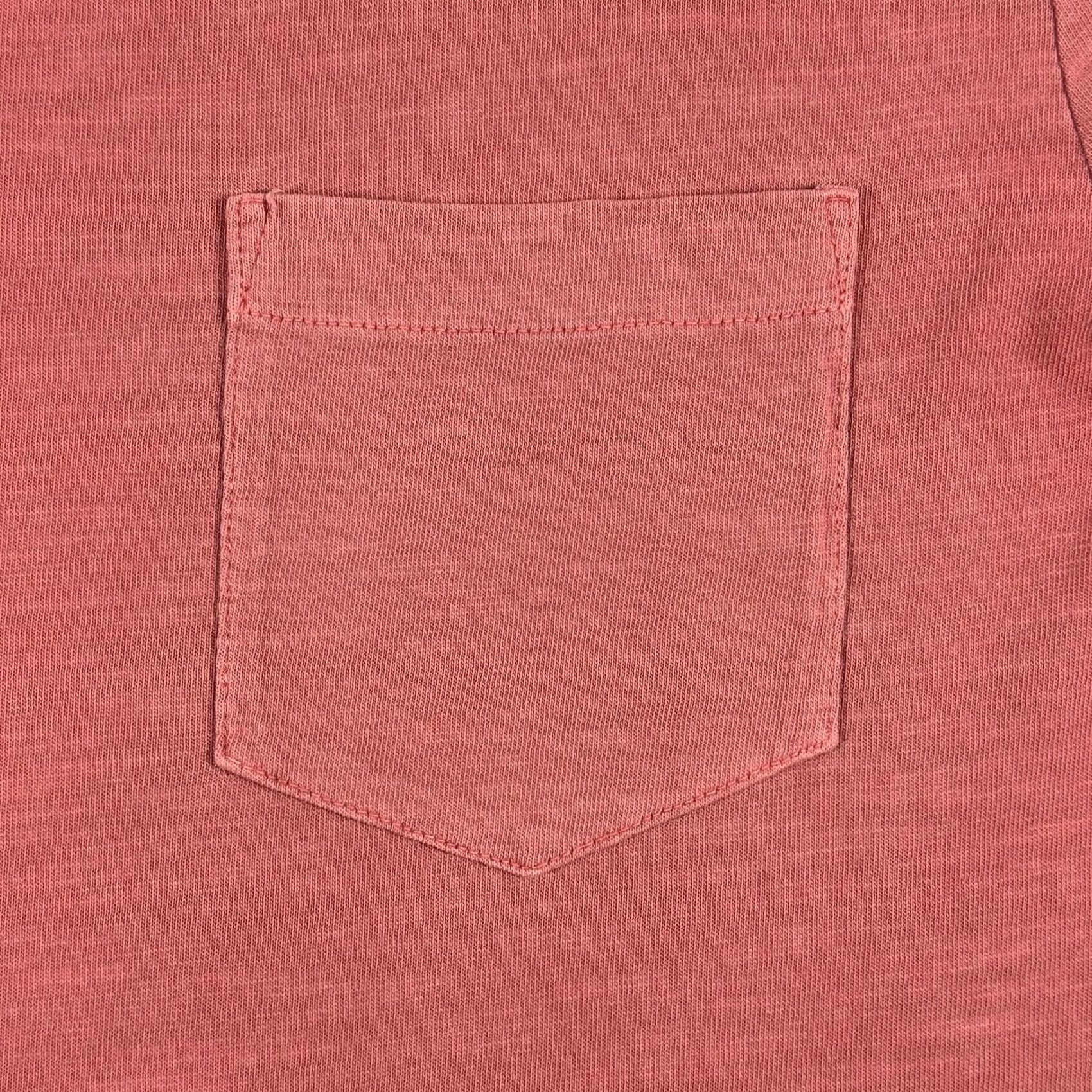 Faherty Faherty Shirt Mens XS Pink Cotton Pocket Crewneck Tee T-Shirt Soft Casual Size US XS / EU 42 / 0 - 3 Thumbnail