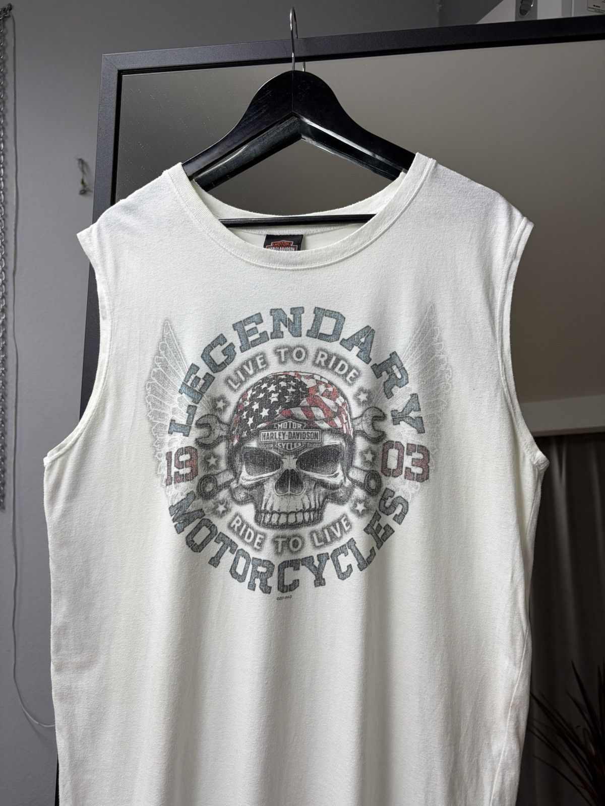 Harley Davidson Harley-Davidson Long Sleeve Tee Biker Graphic 90s–Y2K Moto Size US L / EU 52-54 / 3 - 8 Thumbnail