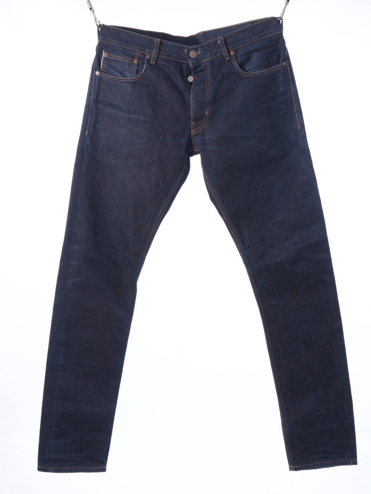 THE ROKKER COMPANY Rokker Company Denim Motorcycle Selvedge Jeans fits w34 Size US 32 / EU 48 - 4 Thumbnail
