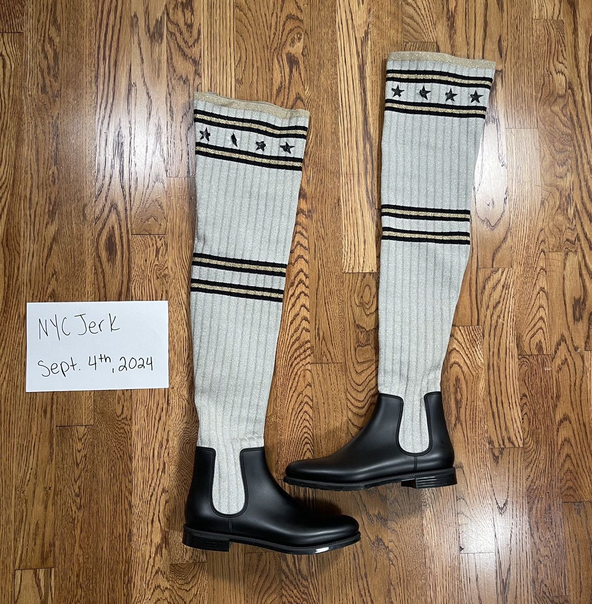 Rain Boots Givenchy Storm Over The Knee Boots Womens Givenchy