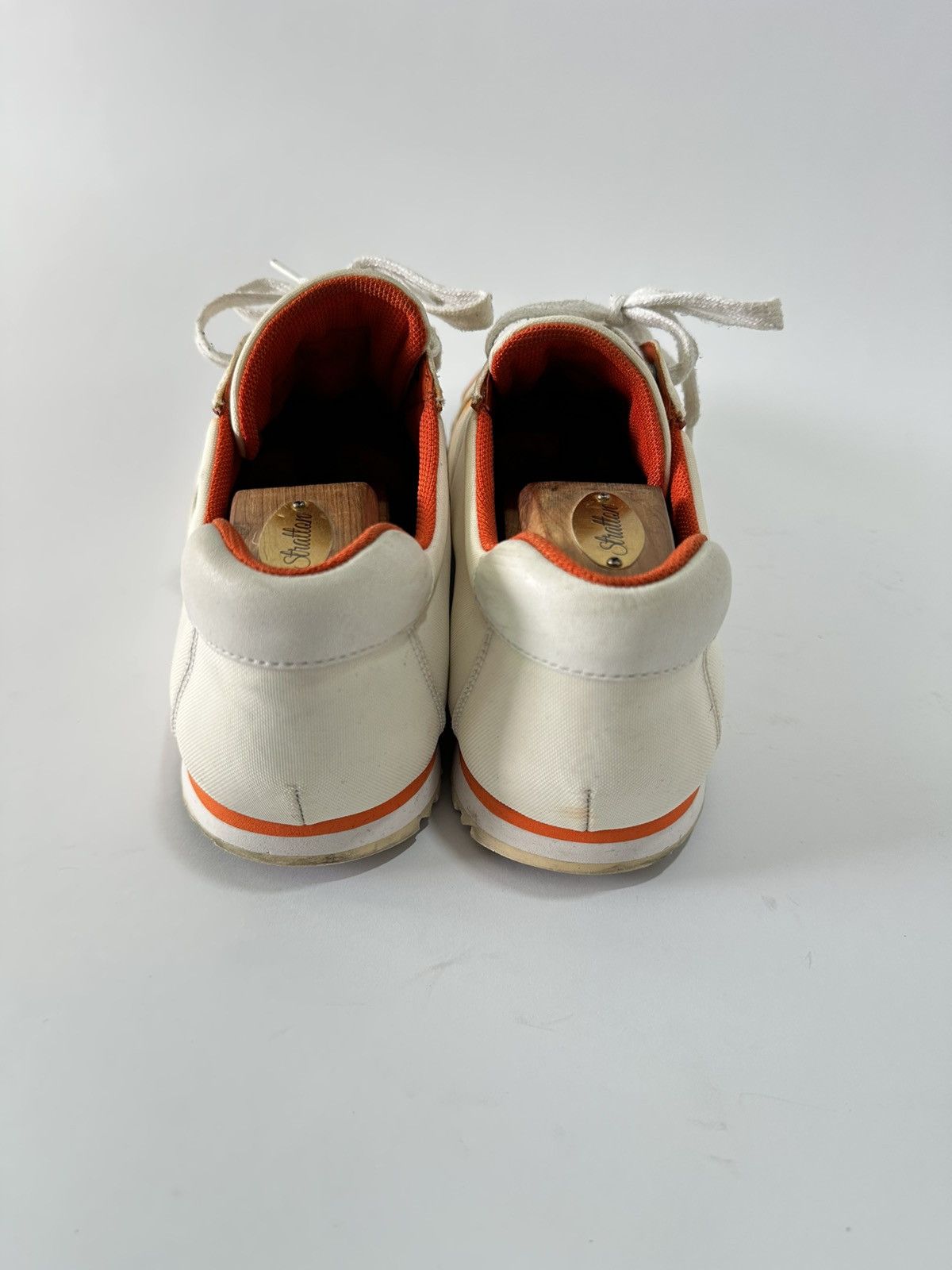 Prada PRADA SNEAKERS SHOES 4E2719 WHITE RED ORANGE LINEA ROSSA Size US 9 / EU 42 - 5 Thumbnail