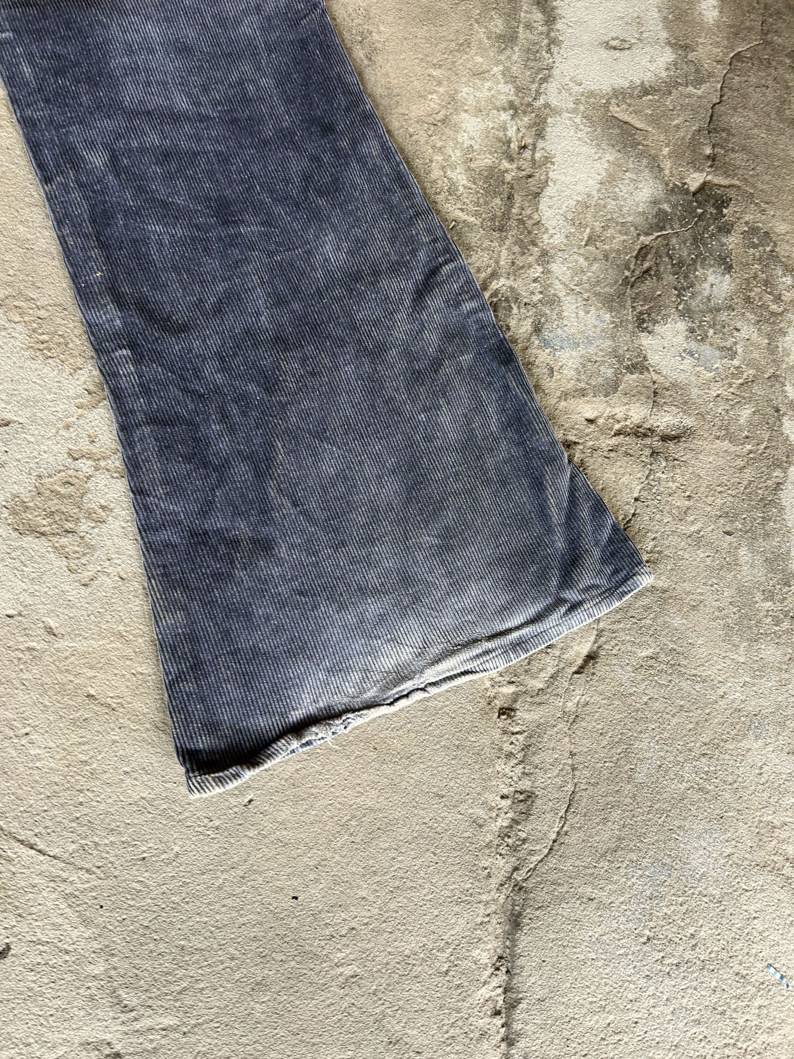 Vintage FLARED 💥 JUNYA WATANABE BALENCIAGA STYLE DISTRESSED JEANS Size US 30 / EU 46 - 8 Thumbnail