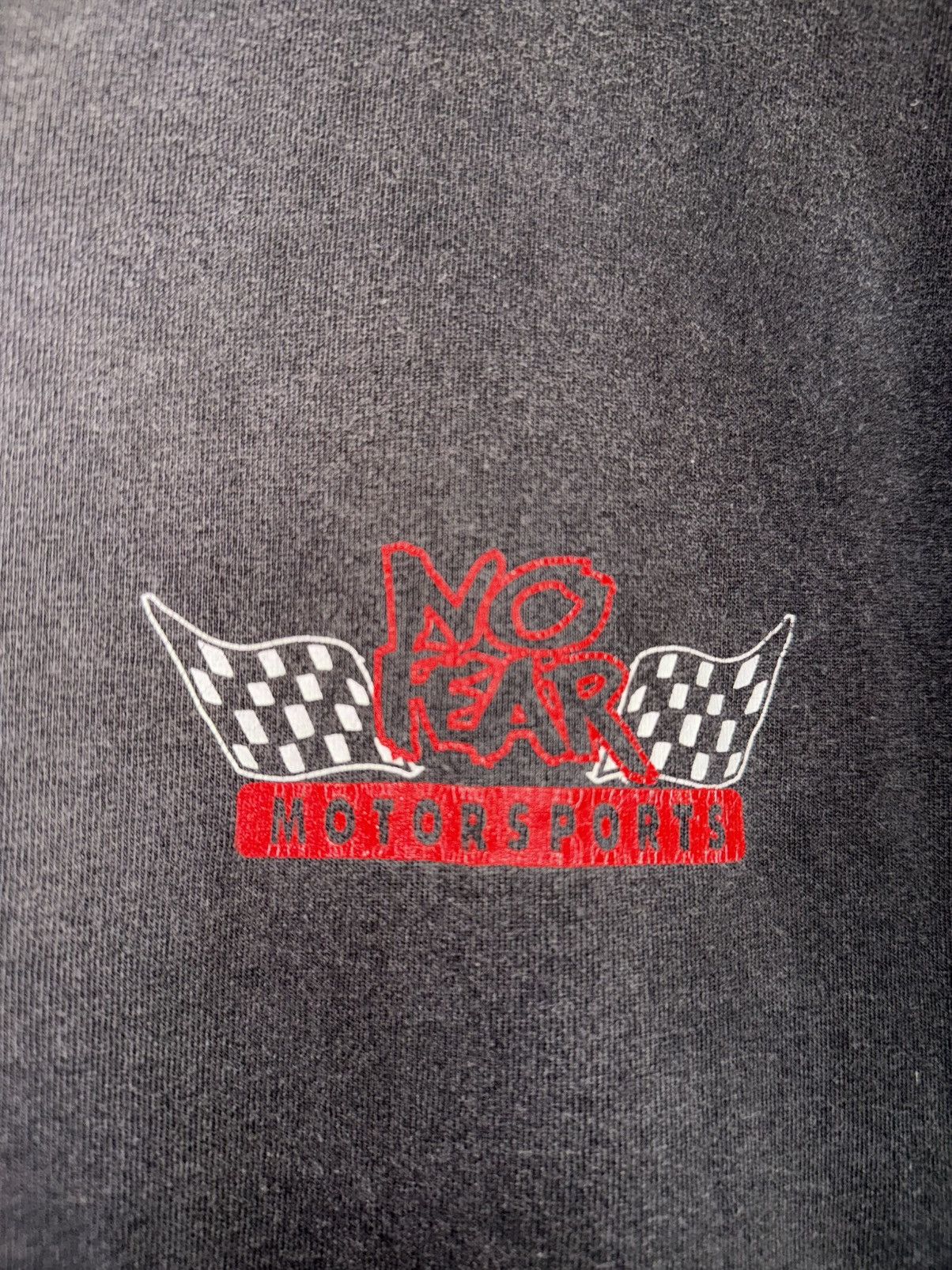 No Fear Thrashed Vintage 90s No Fear Motorsports Racing Sun Faded T Size US L / EU 52-54 / 3 - 9 Thumbnail