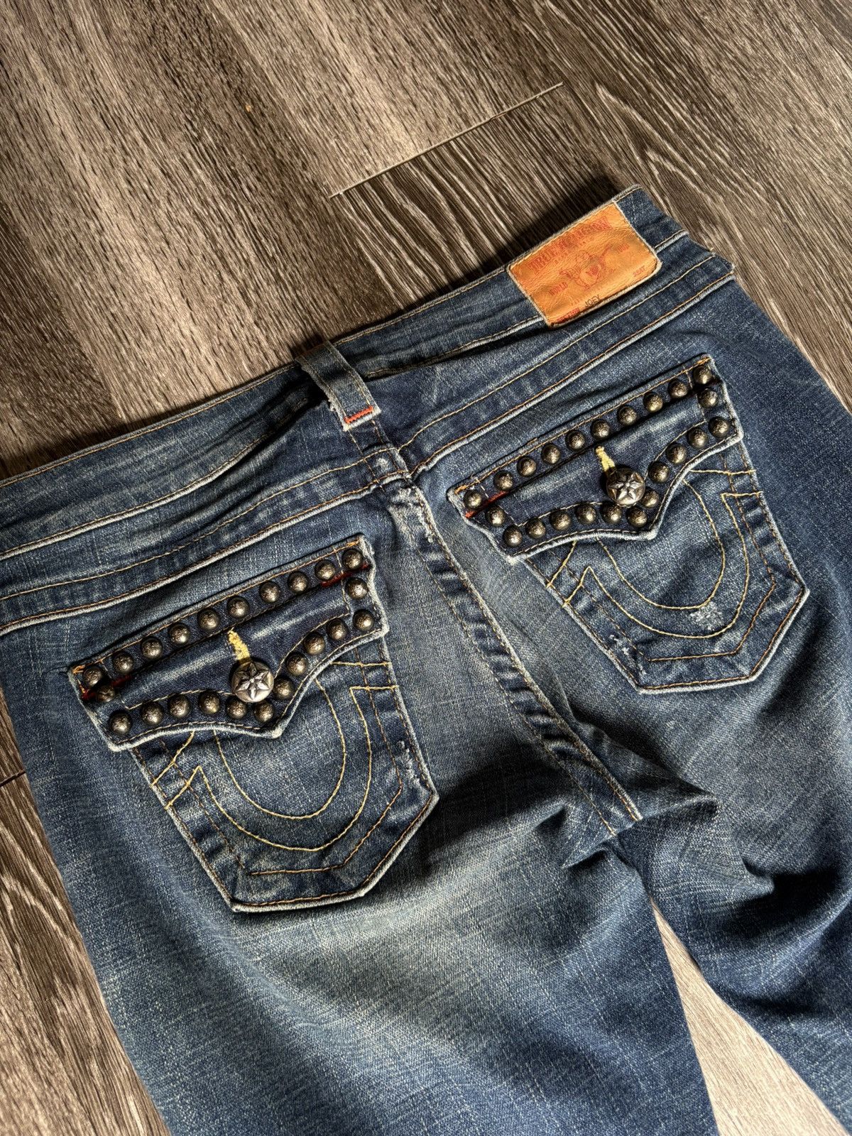 Chrome Hearts Chrome Hearts True Religion 1 of 1 Custom Denim Jeans Size US 30 / EU 46 - 9 Thumbnail