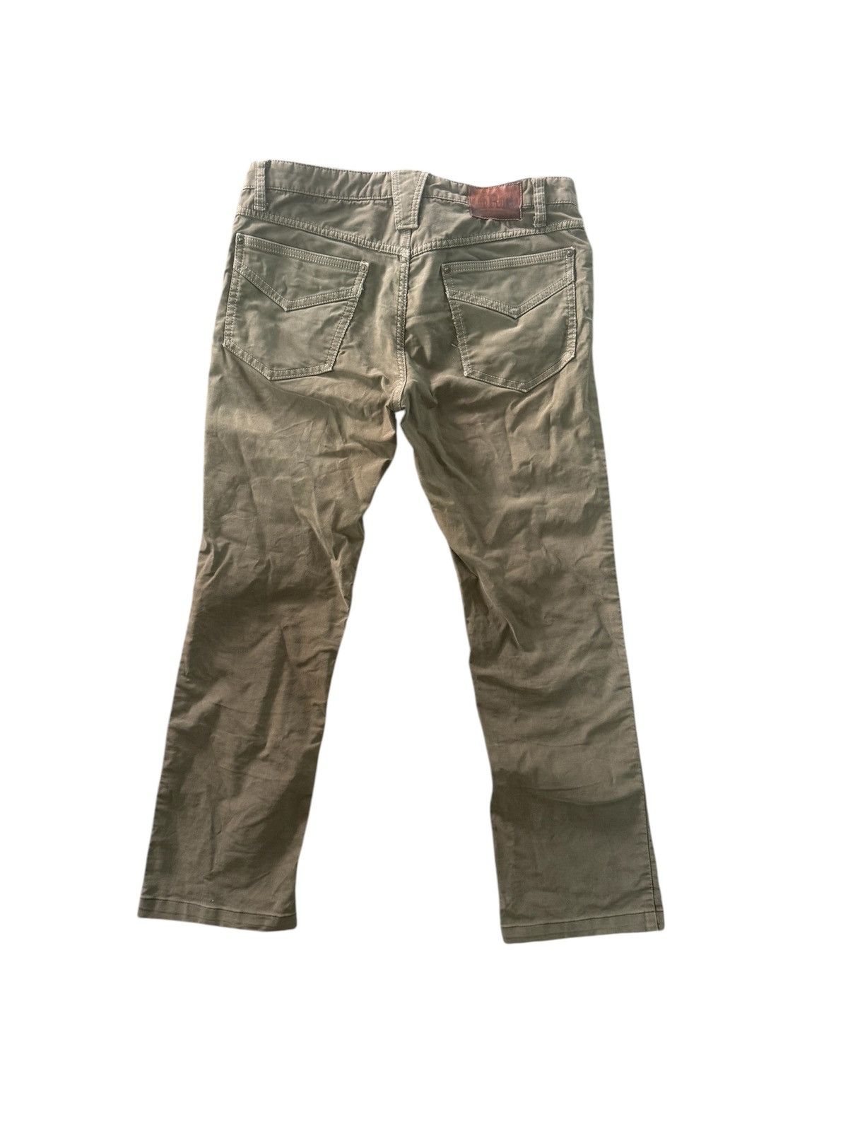 HOLLYWOOD RANCH MARKET Japan Brand HRM Distress Denim Blue-Blue Japan Design Size US 32 / EU 48 - 5 Thumbnail