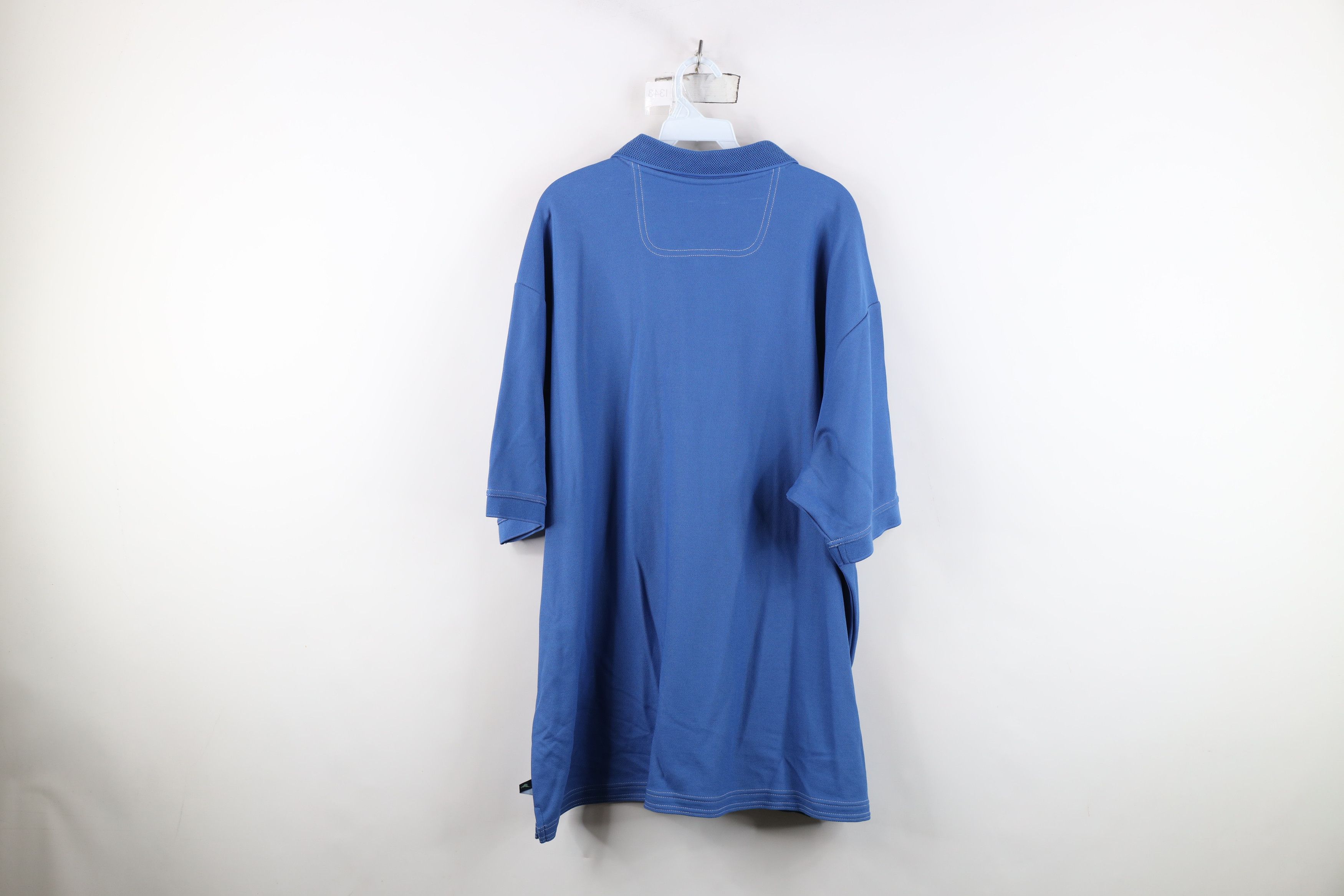 Tommy Bahama Tommy Baham Thermal Knit Collared Golf Polo Shirt Blue Size US XXL / EU 58 / 5 - 12 Thumbnail