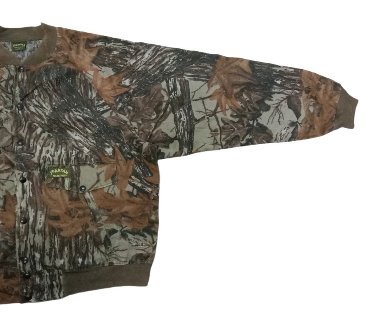 Realtree Vintage Spartan Realtree Camo Bomber Jacket Size US XL / EU 56 / 4 - 5 Thumbnail