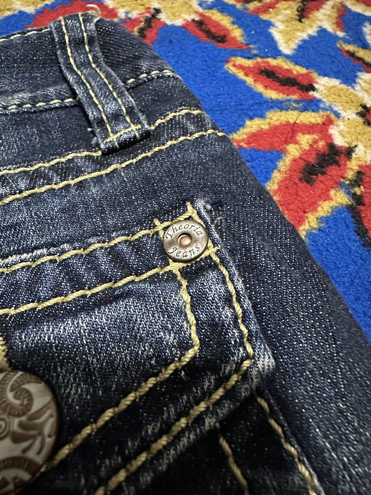 Japanese Brand 🇯🇵Theoria japanese brand bootcut flare y2k Size US 29 - 11 Thumbnail