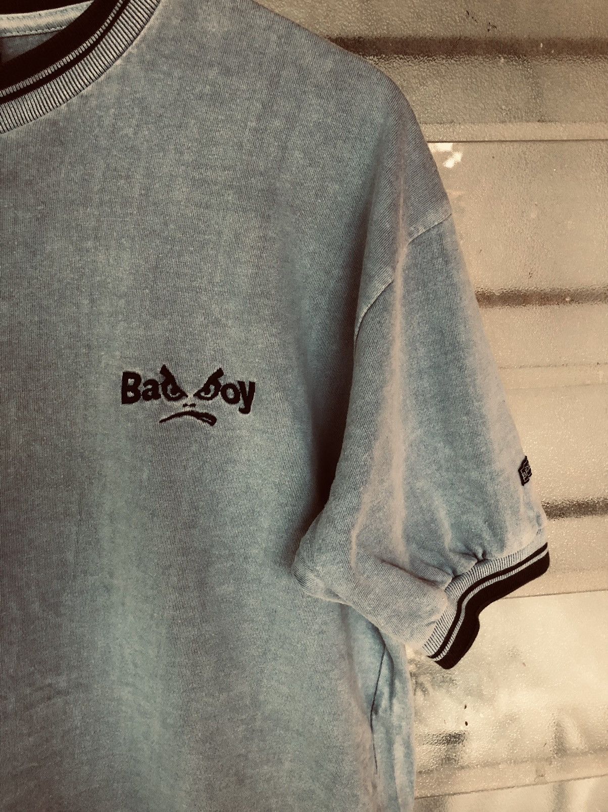 Vintage Vintage 90's BadBoy Shirt Tee Size US M / EU 48-50 / 2 - 5 Thumbnail