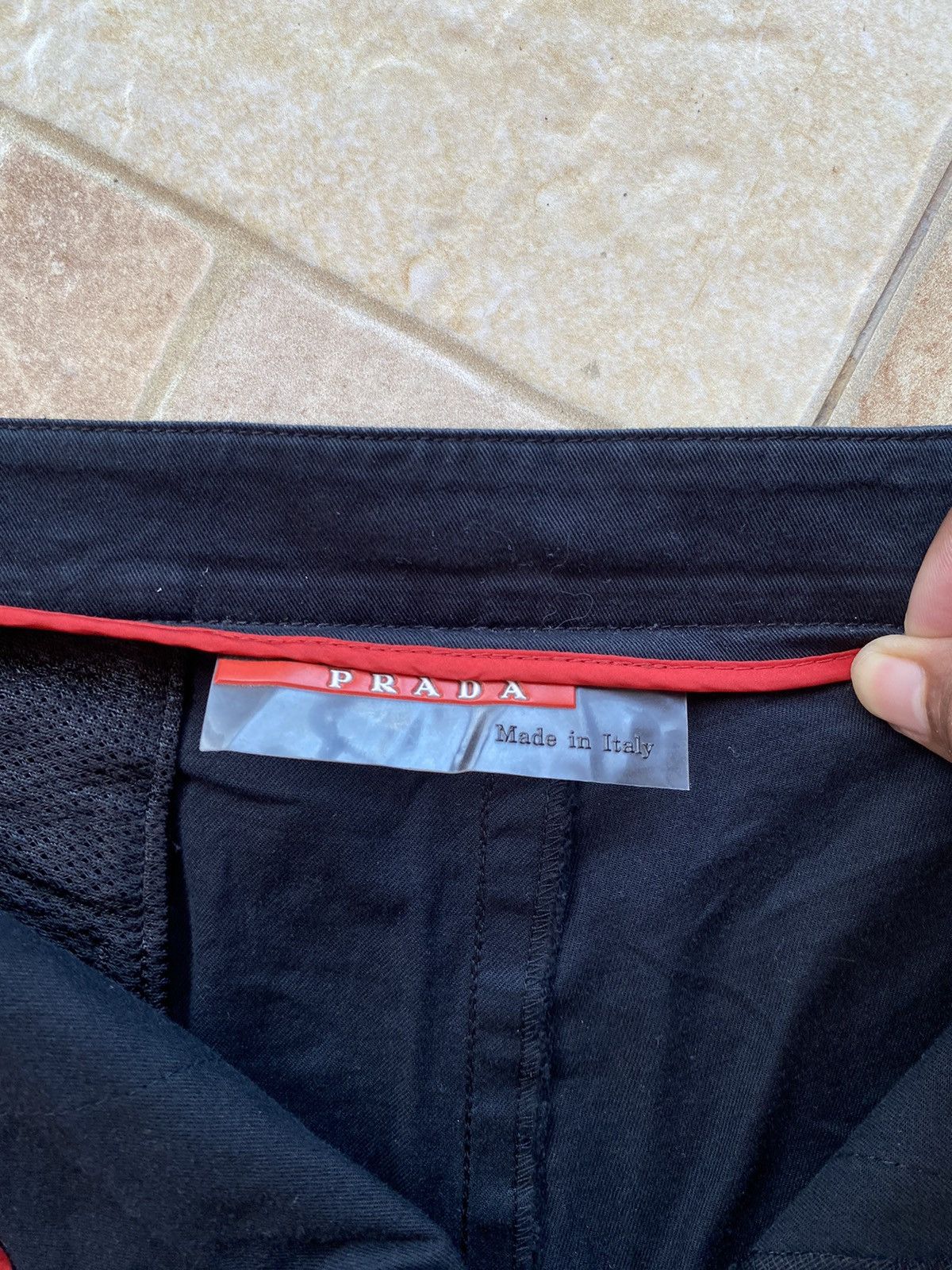 Prada Prada Sport Short Linea Rossa Navy Size US 34 / EU 50 - 10 Thumbnail