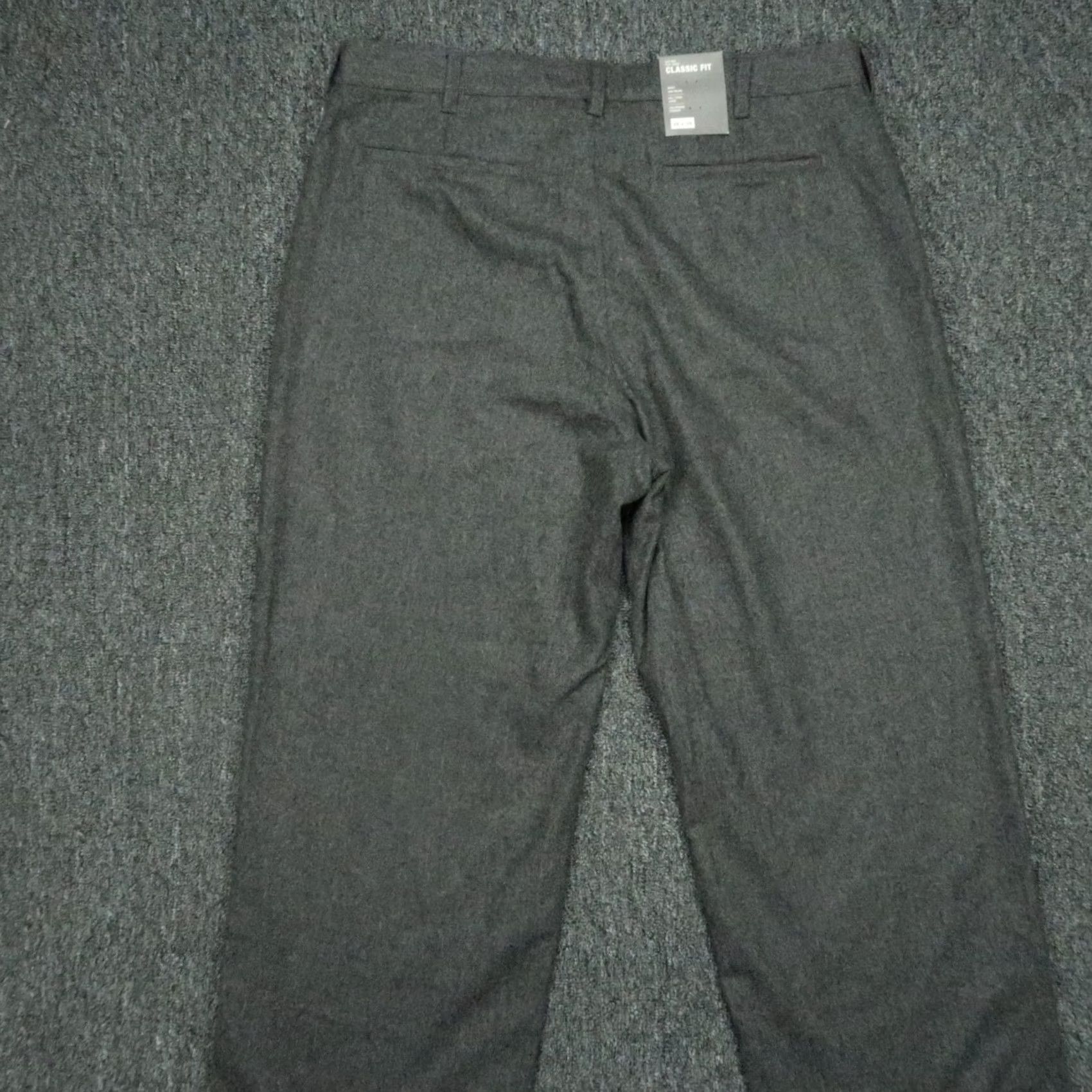 Gap GAP Pants Men 38x30 Gray Wool Classic Fit Chino Trousers Straight NWT Size US 38 / EU 54 - 6 Thumbnail