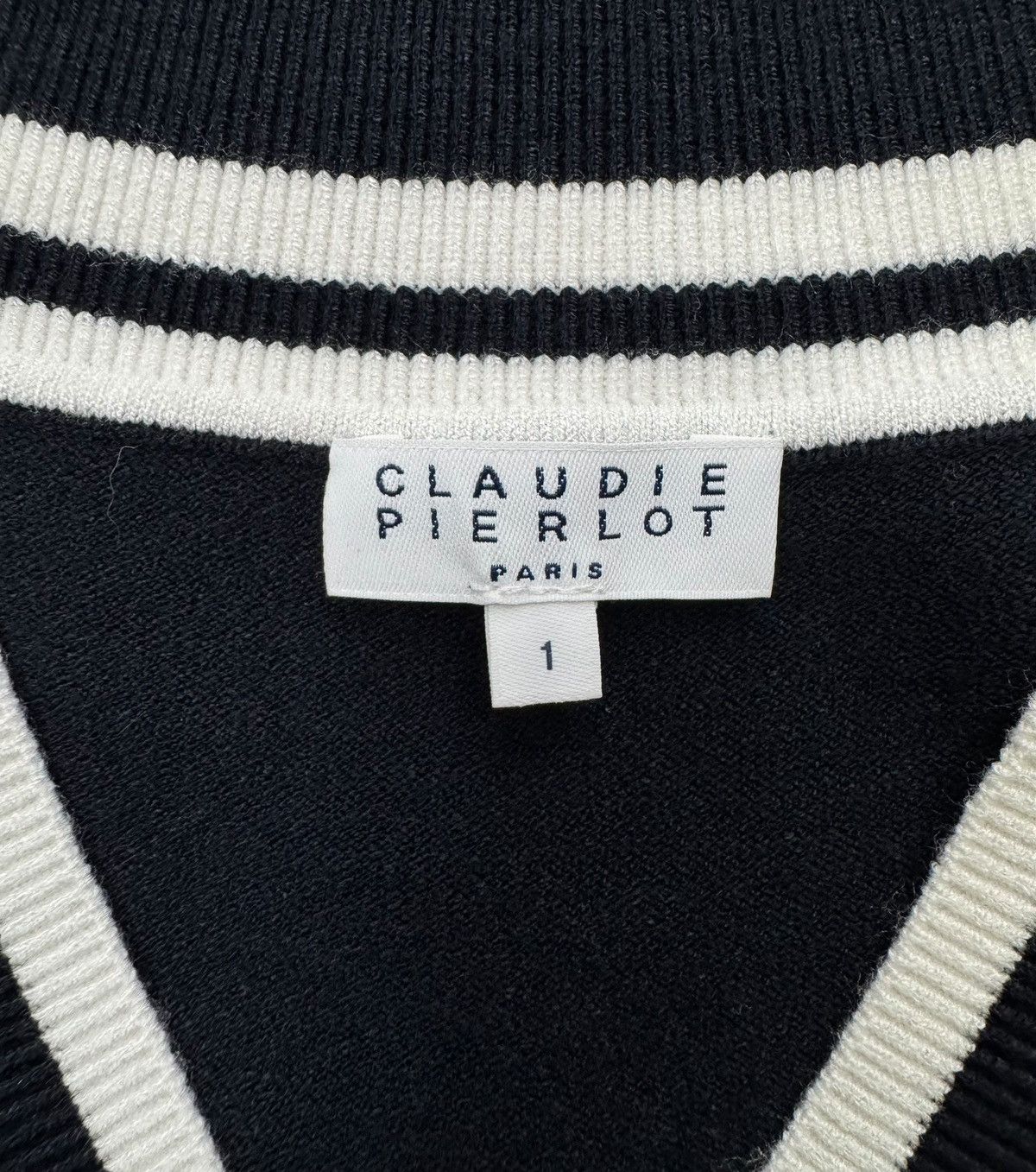 Other Claudie Pierlot Viscose Knit V-Neck Dress Drawsting size 1 Size S / US 4 / IT 40 - 10 Thumbnail
