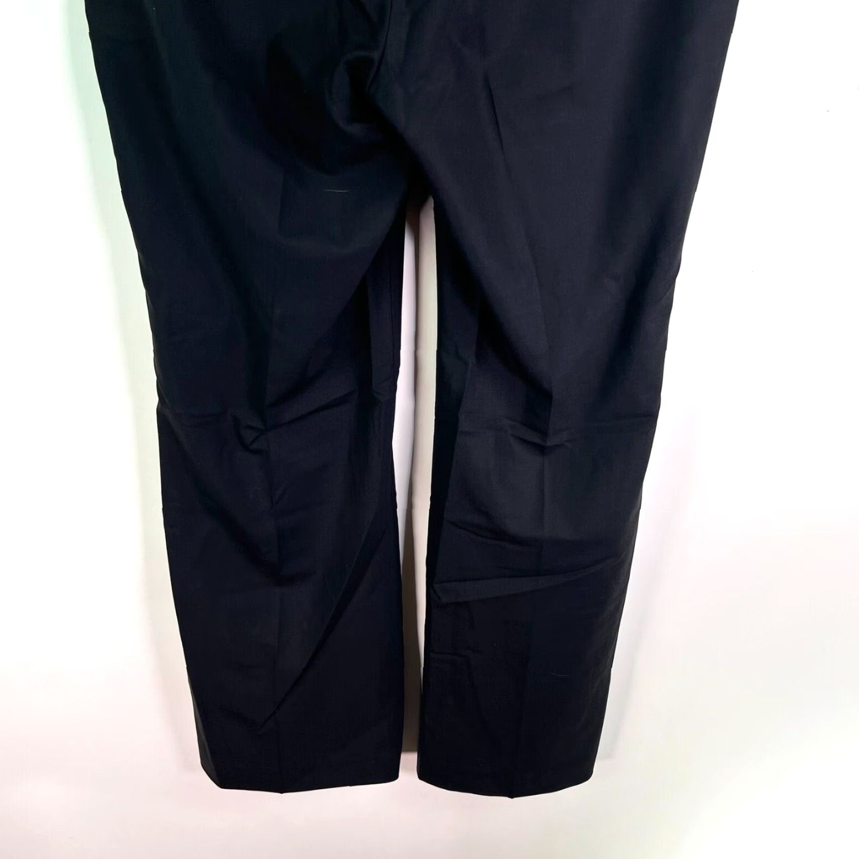 Banana Republic VINTAGE Banana Republic Womens Flared Dress Pants Size 8 Black Wool Lined 32x34 Business Casual Formal Size 30" / US 8 / IT 44 - 6 Thumbnail