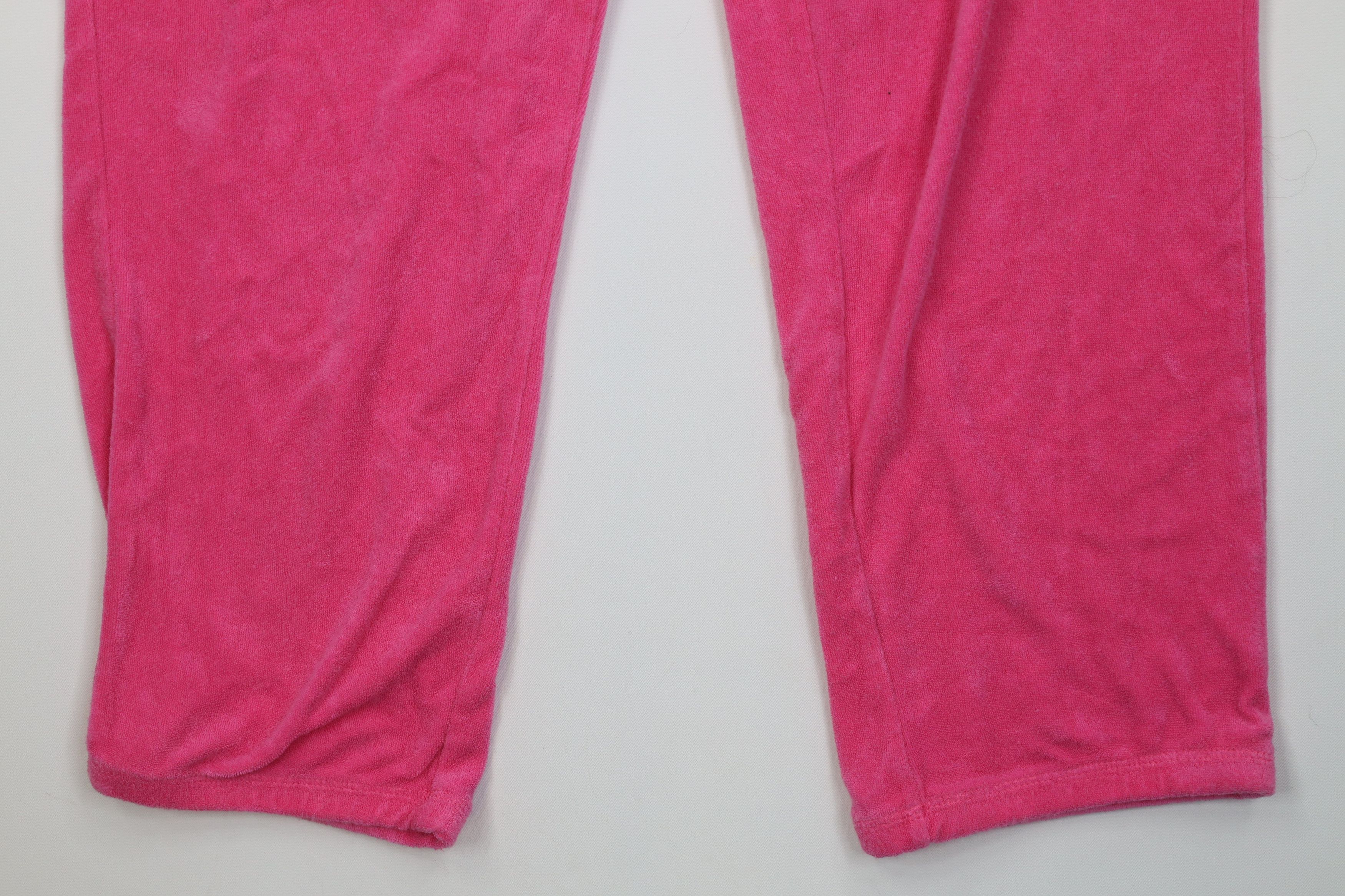 Juicy Couture Vintage 90s Y2K Juicy Couture Terry Cloth Capris Pants Size 28" / US 6 / IT 42 - 4 Thumbnail
